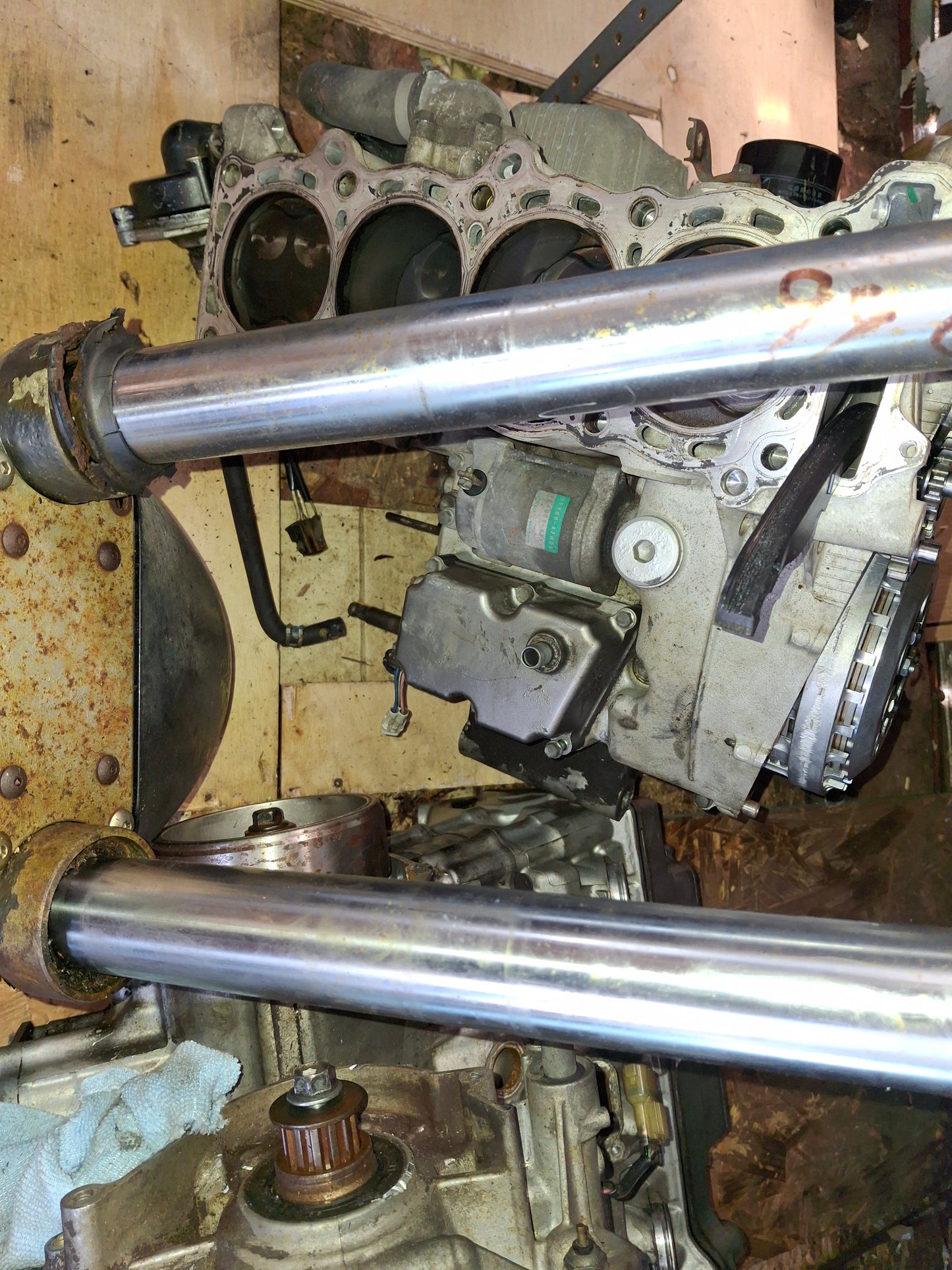 89-97 Suzuki Katana 600 750 Front Forks Front End Suspension GSX750 GSX600