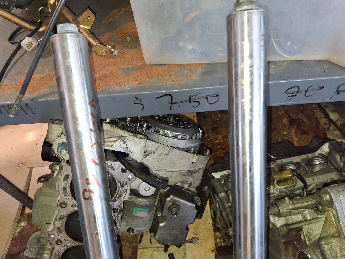 89-97 Suzuki Katana 600 750 Front Forks Front End Suspension GSX750 GSX600