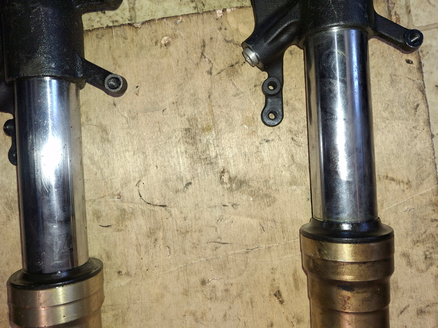06 07 Suzuki GSXR 600 750 Front Forks Shocks Suspension GSXR600 GSXR750 S3751