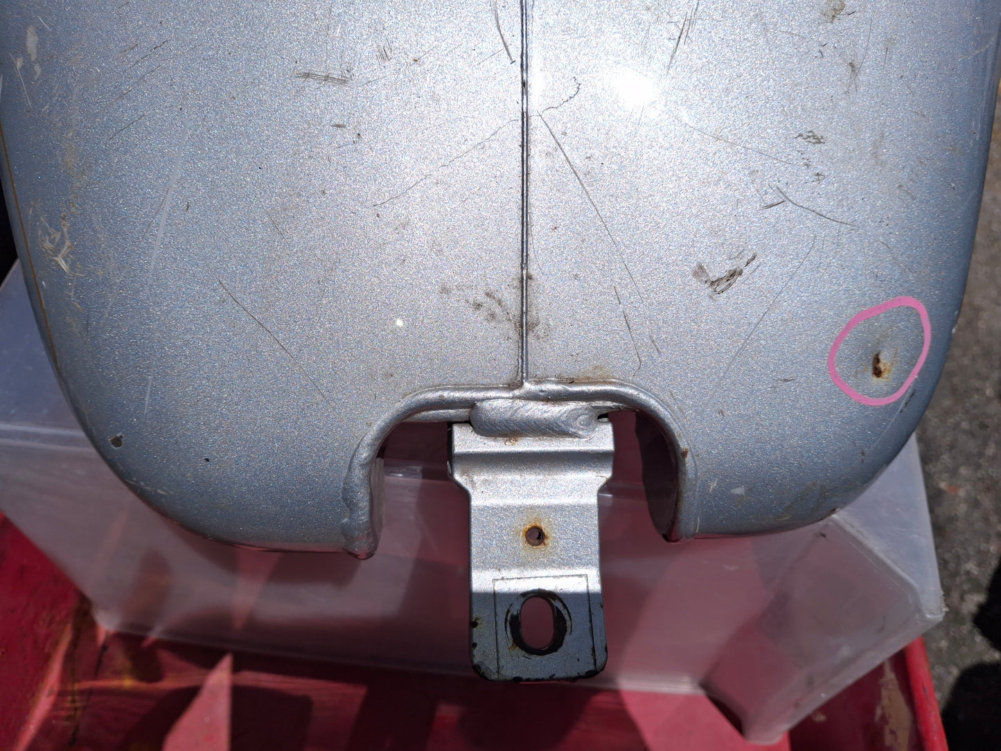 2005 Harley Davidson Heritage Softail FLSTC Gas Tank Fuel Petrol Cell