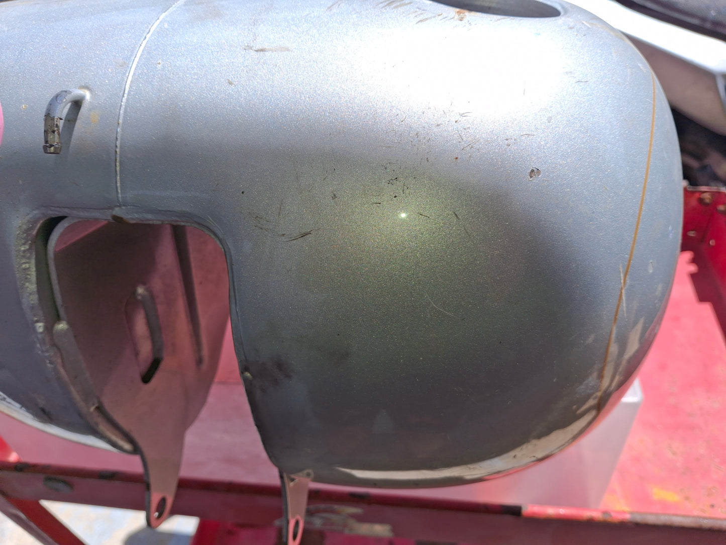2005 Harley Davidson Heritage Softail FLSTC Gas Tank Fuel Petrol Cell
