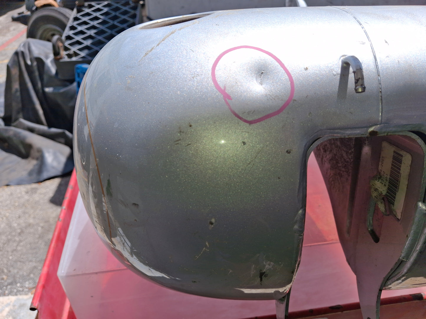 2005 Harley Davidson Heritage Softail FLSTC Gas Tank Fuel Petrol Cell