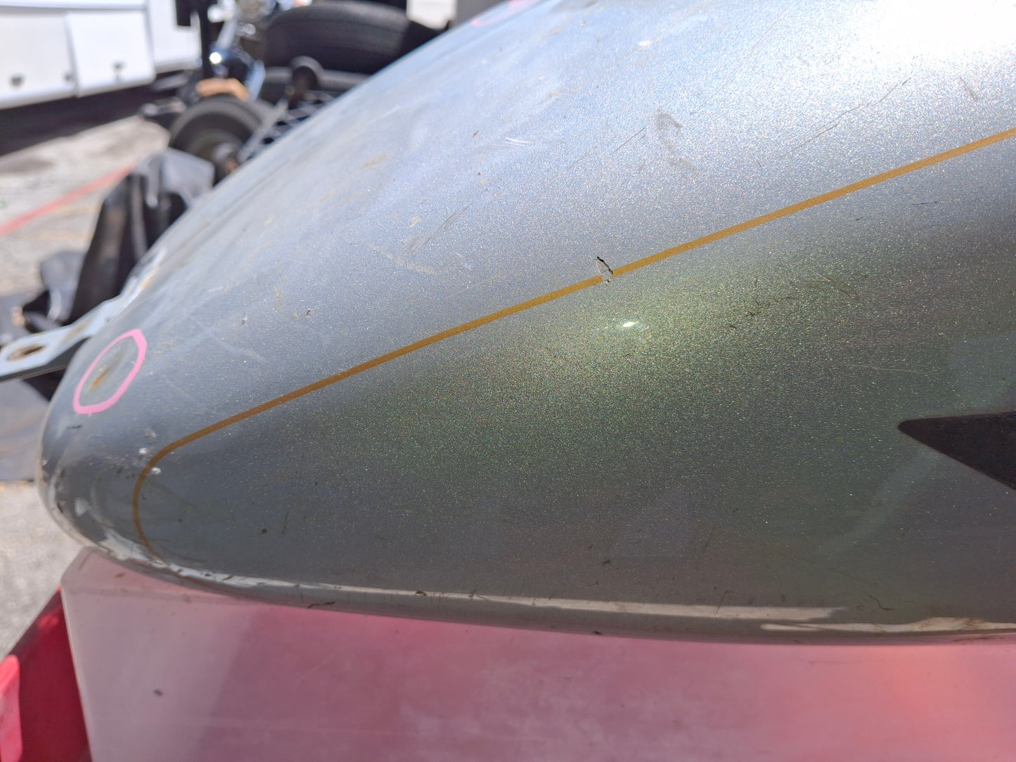 2005 Harley Davidson Heritage Softail FLSTC Gas Tank Fuel Petrol Cell