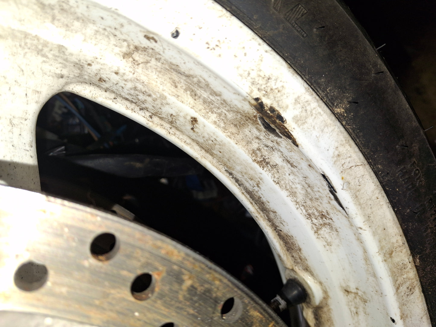 09-14 Yamaha R1 Front Rim Wheel Rotors Rotor YZF 1000