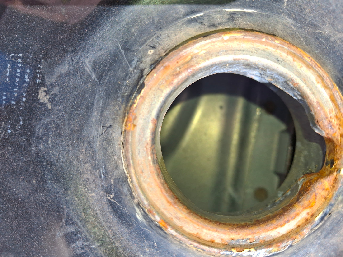 97 Honda Shadow 1100 Gas Tank w Petcock VT1100C Fuel Petrol Cell