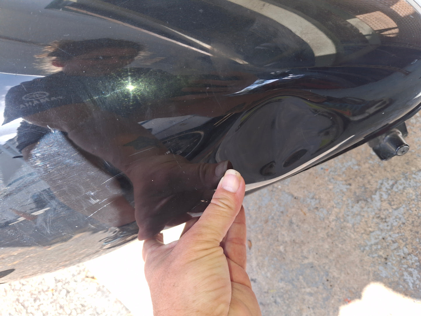 97 Honda Shadow 1100 Gas Tank w Petcock VT1100C Fuel Petrol Cell