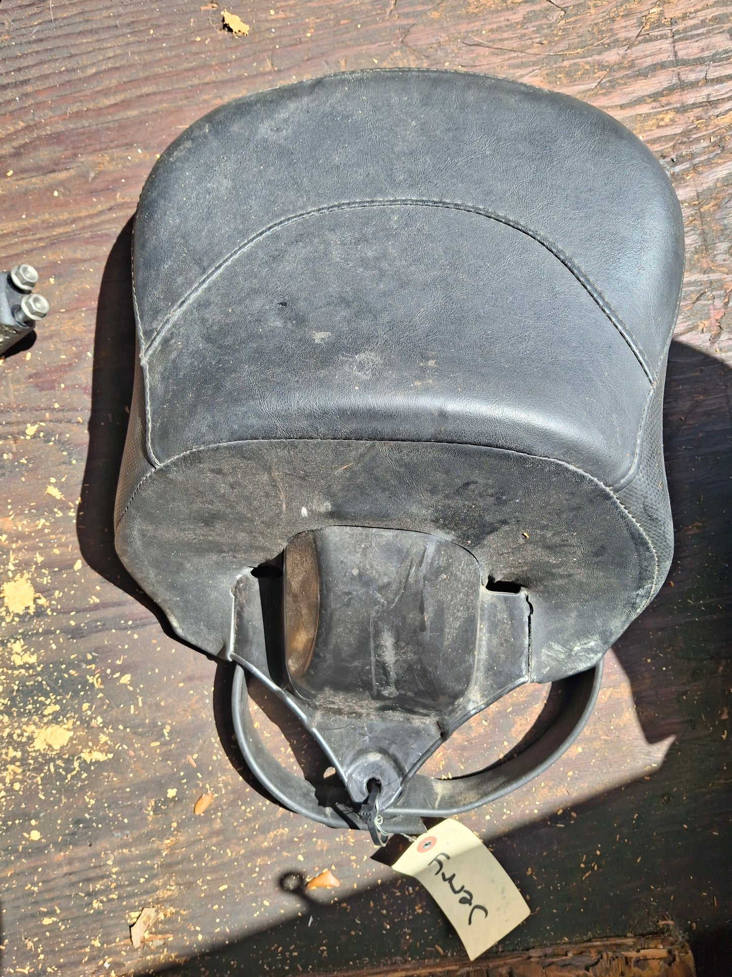 03 Harley Davidson V-Rod Seat VRod Rear Seat Back Pad Pillion VRSC OEM - Free Shipping