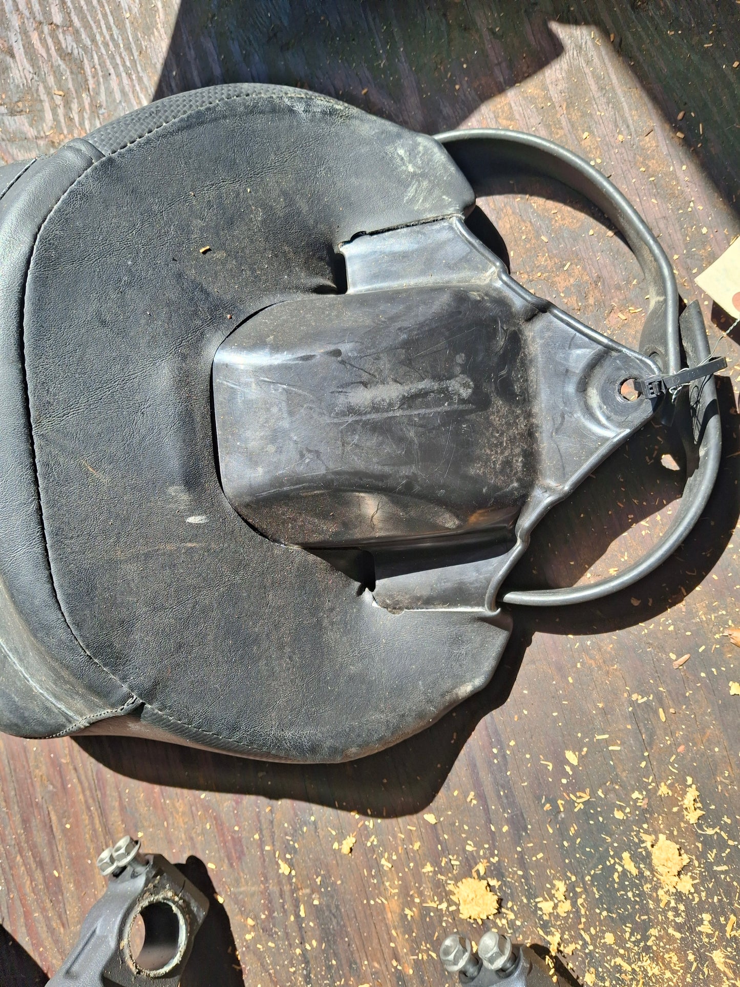 03 Harley Davidson V-Rod Seat VRod Rear Seat Back Pad Pillion VRSC OEM - Free Shipping