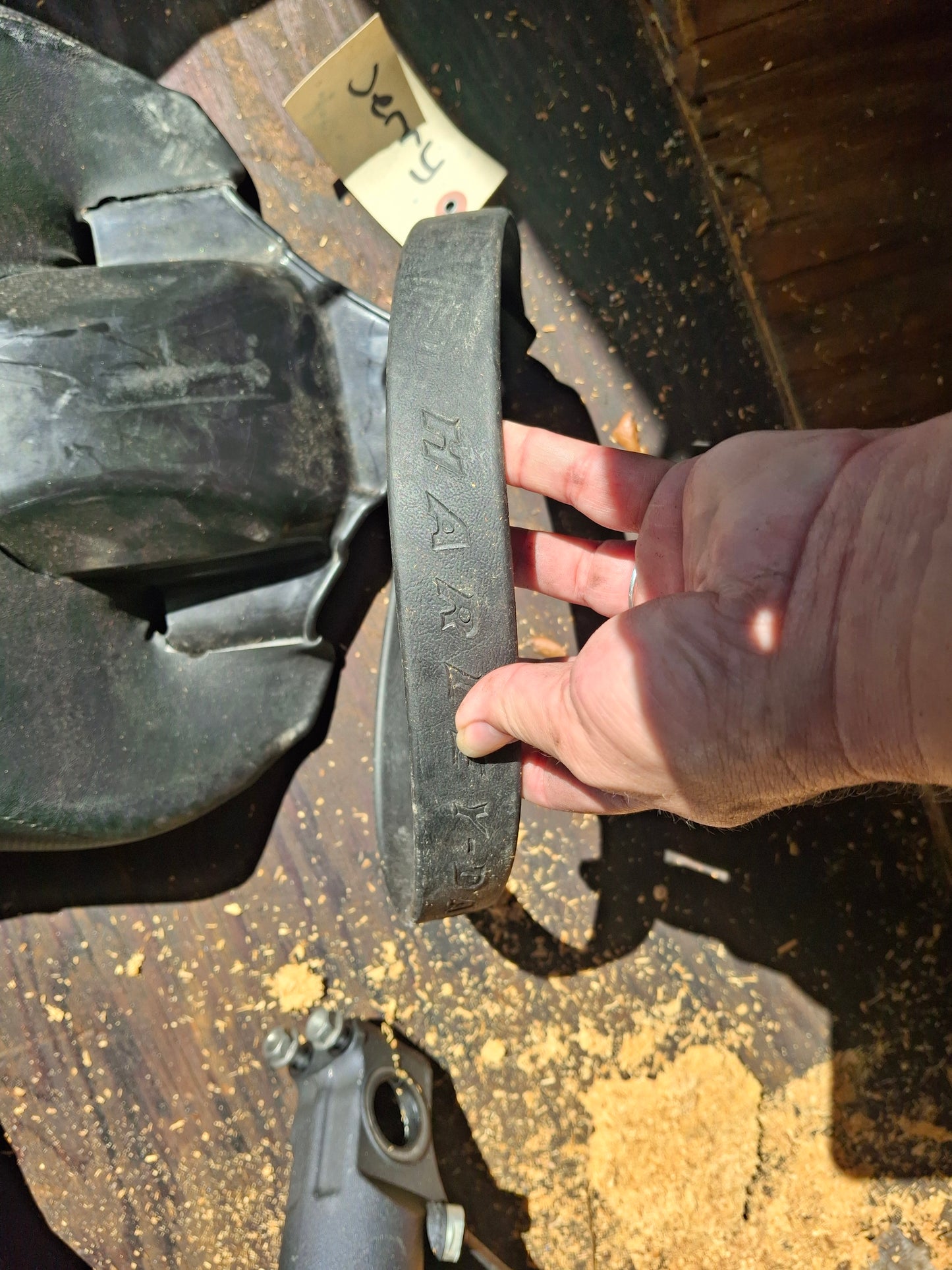 03 Harley Davidson V-Rod Seat VRod Rear Seat Back Pad Pillion VRSC OEM - Free Shipping