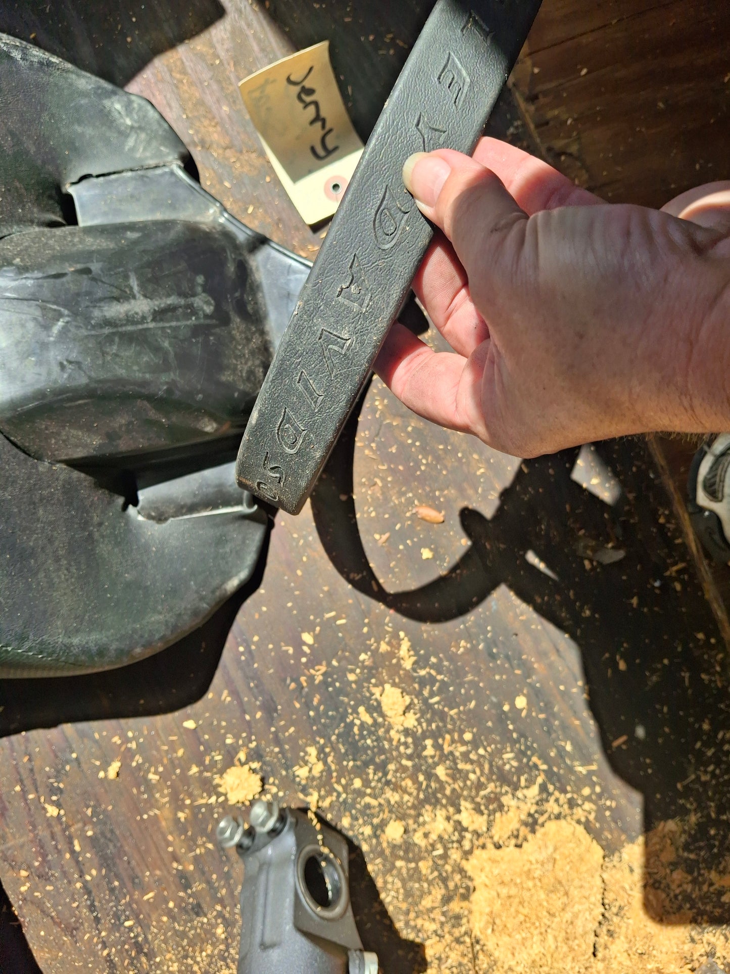 03 Harley Davidson V-Rod Seat VRod Rear Seat Back Pad Pillion VRSC OEM - Free Shipping