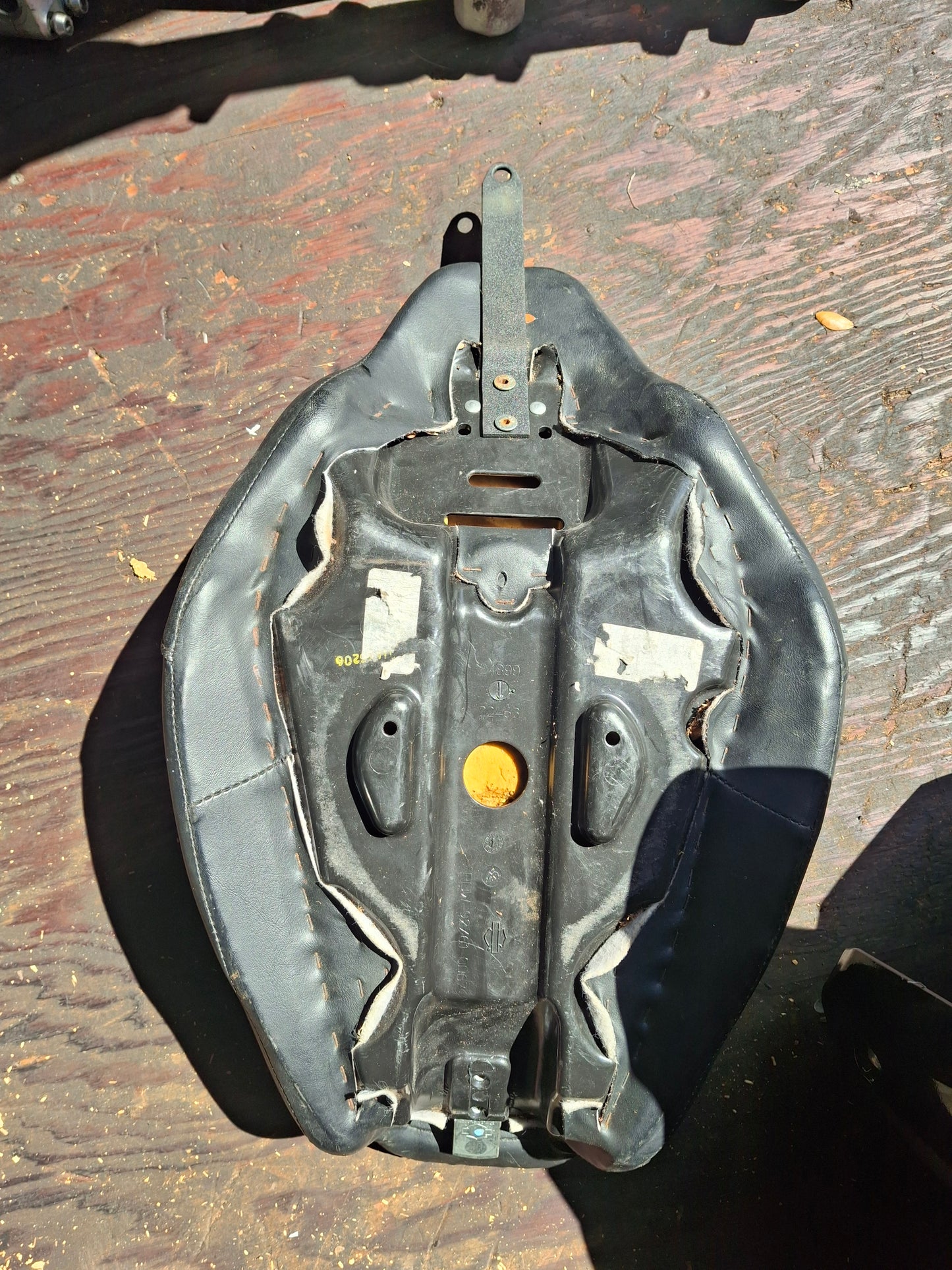 Harley Davidson Dyna Low Rider Front Seat Solo Seat Pillion Pad Lowrider FXDLS