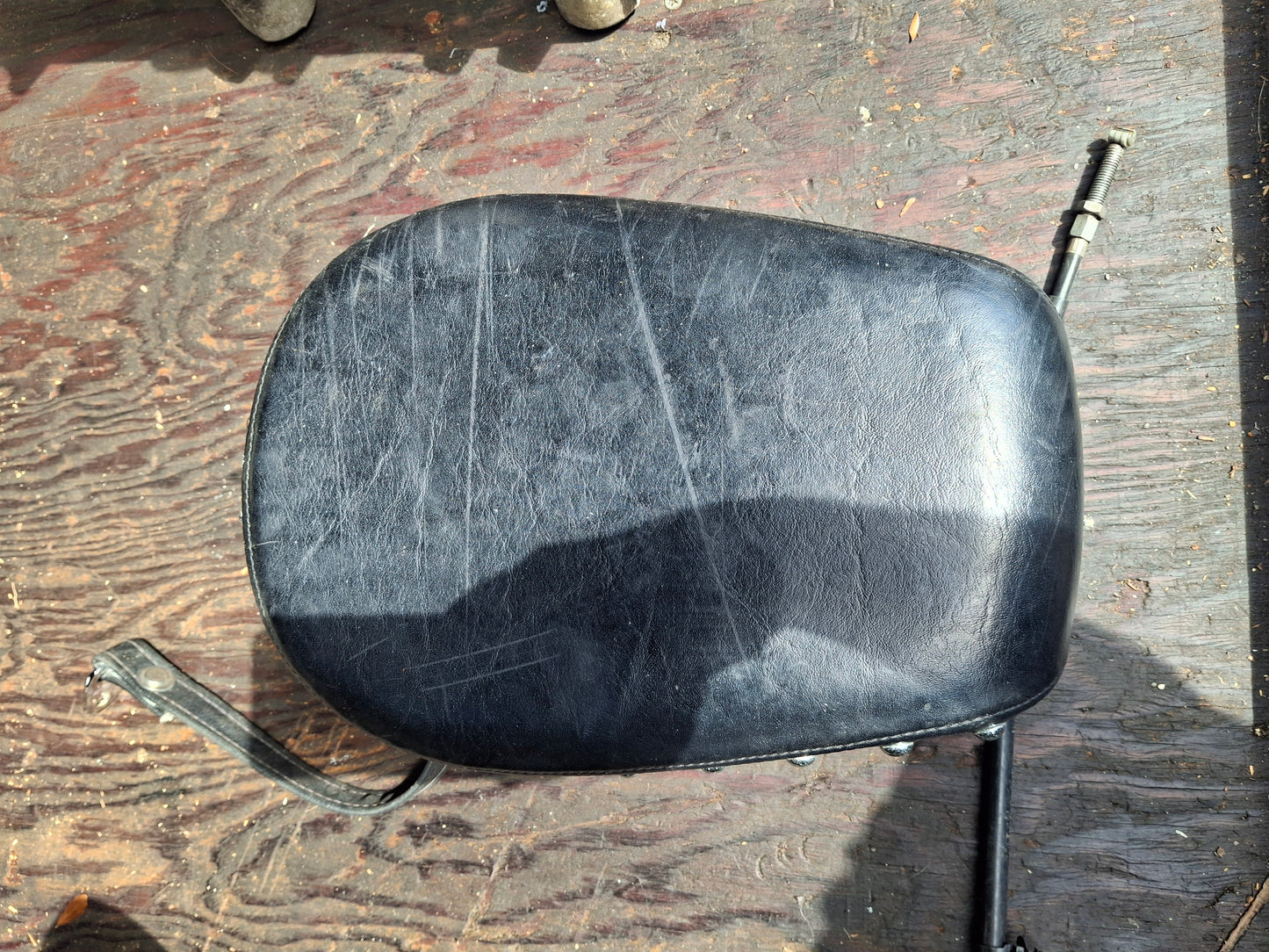 Yamaha V-Star 650 Front & Rear Seat Seats Sissy bar back Rest VStar XVS650 XVS