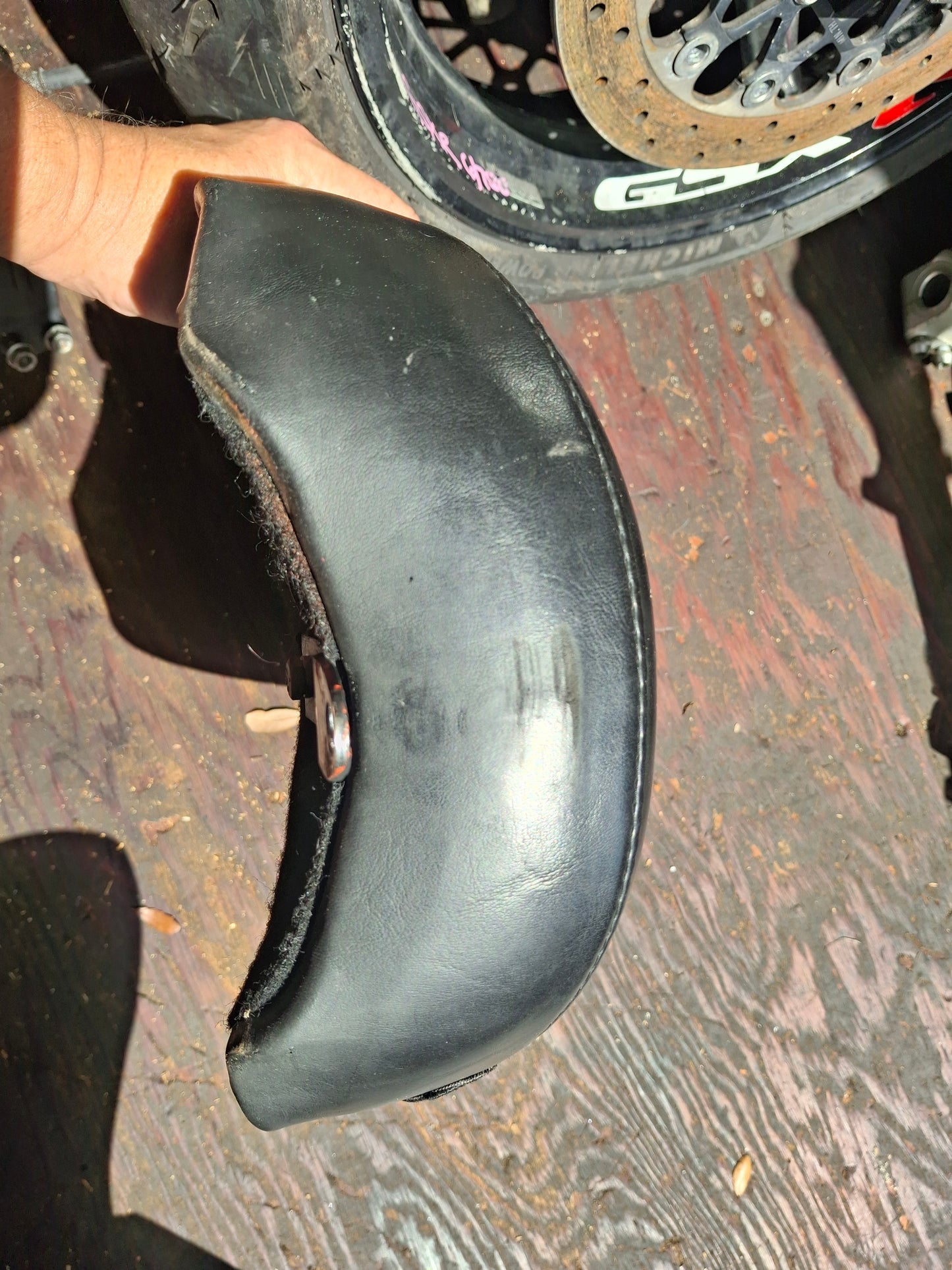 Le Pera Harley Davidson Sportster Front Seat Driver Rider Pad Pillion XL883 1200