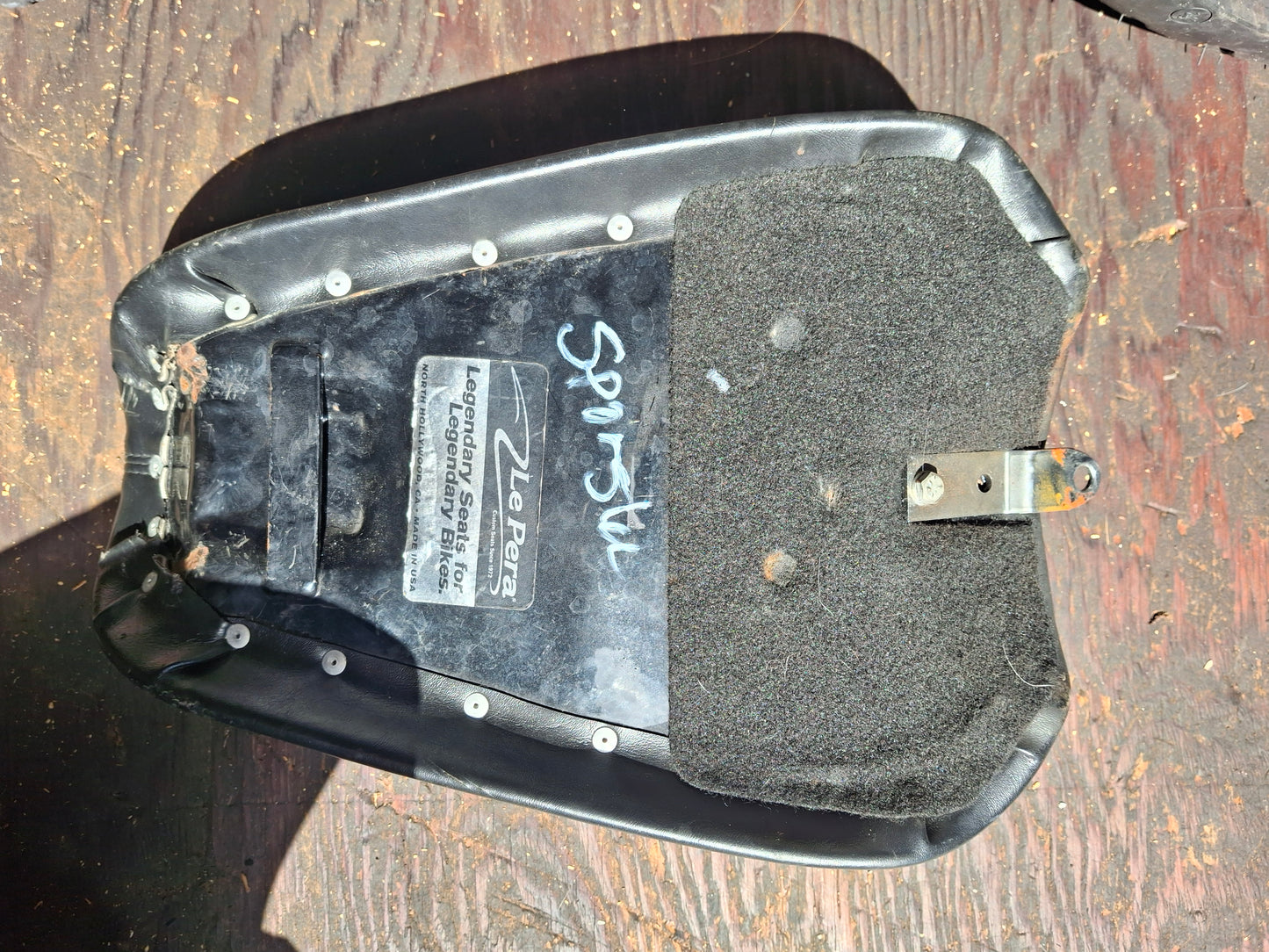 Le Pera Harley Davidson Sportster Front Seat Driver Rider Pad Pillion XL883 1200