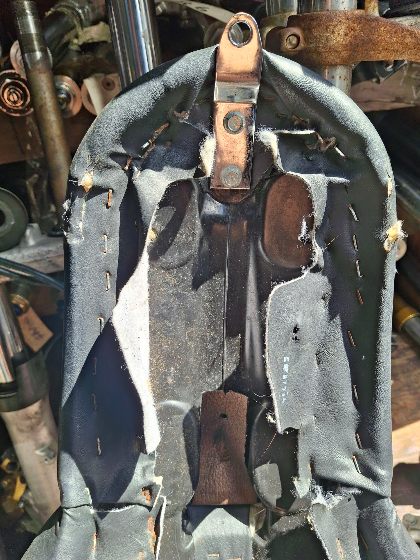 Harley Davidson Dyna Low Rider Seat OEM 105th Anniversary Front Rear Pad Pillion