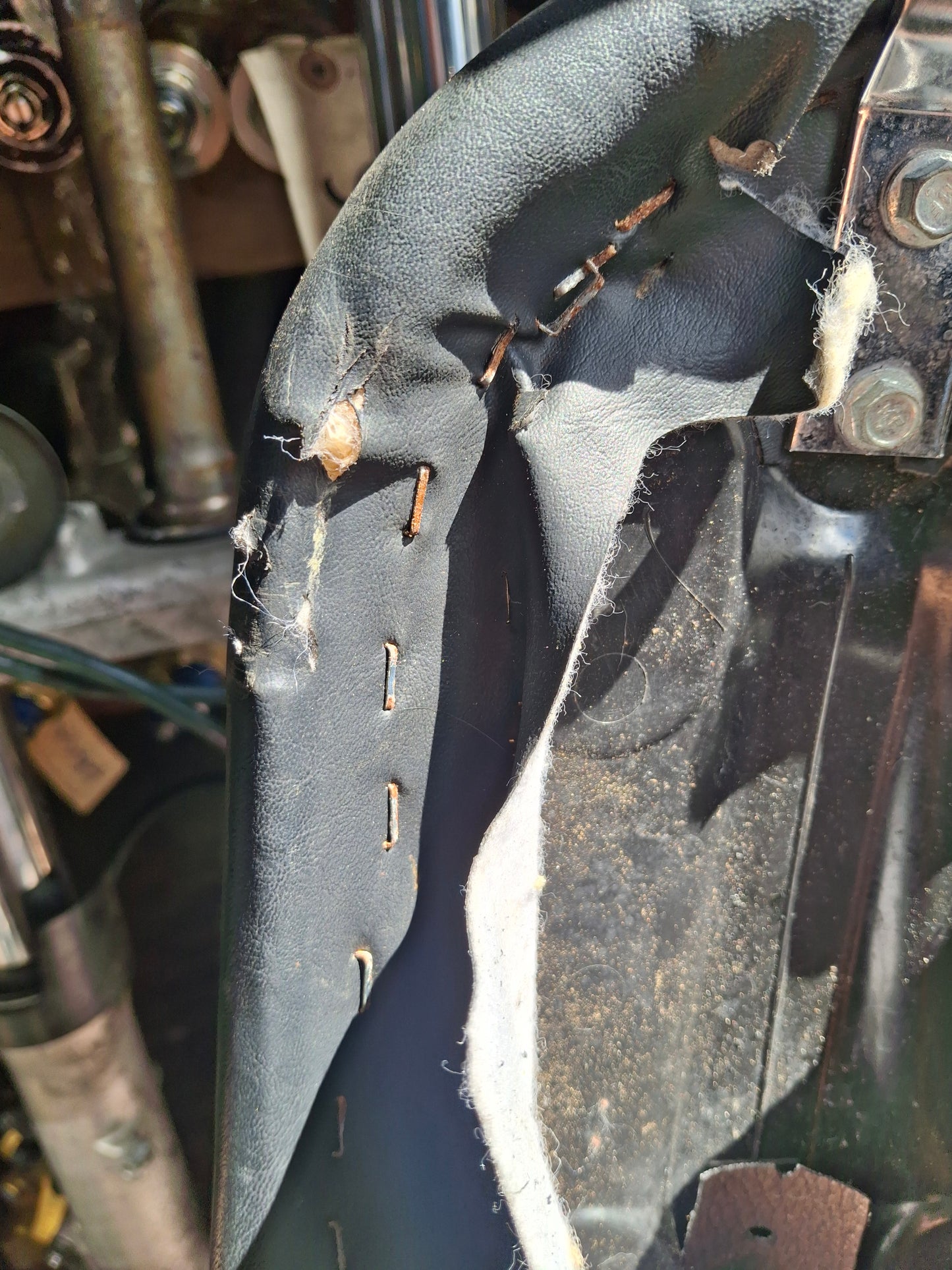 Harley Davidson Dyna Low Rider Seat OEM 105th Anniversary Front Rear Pad Pillion