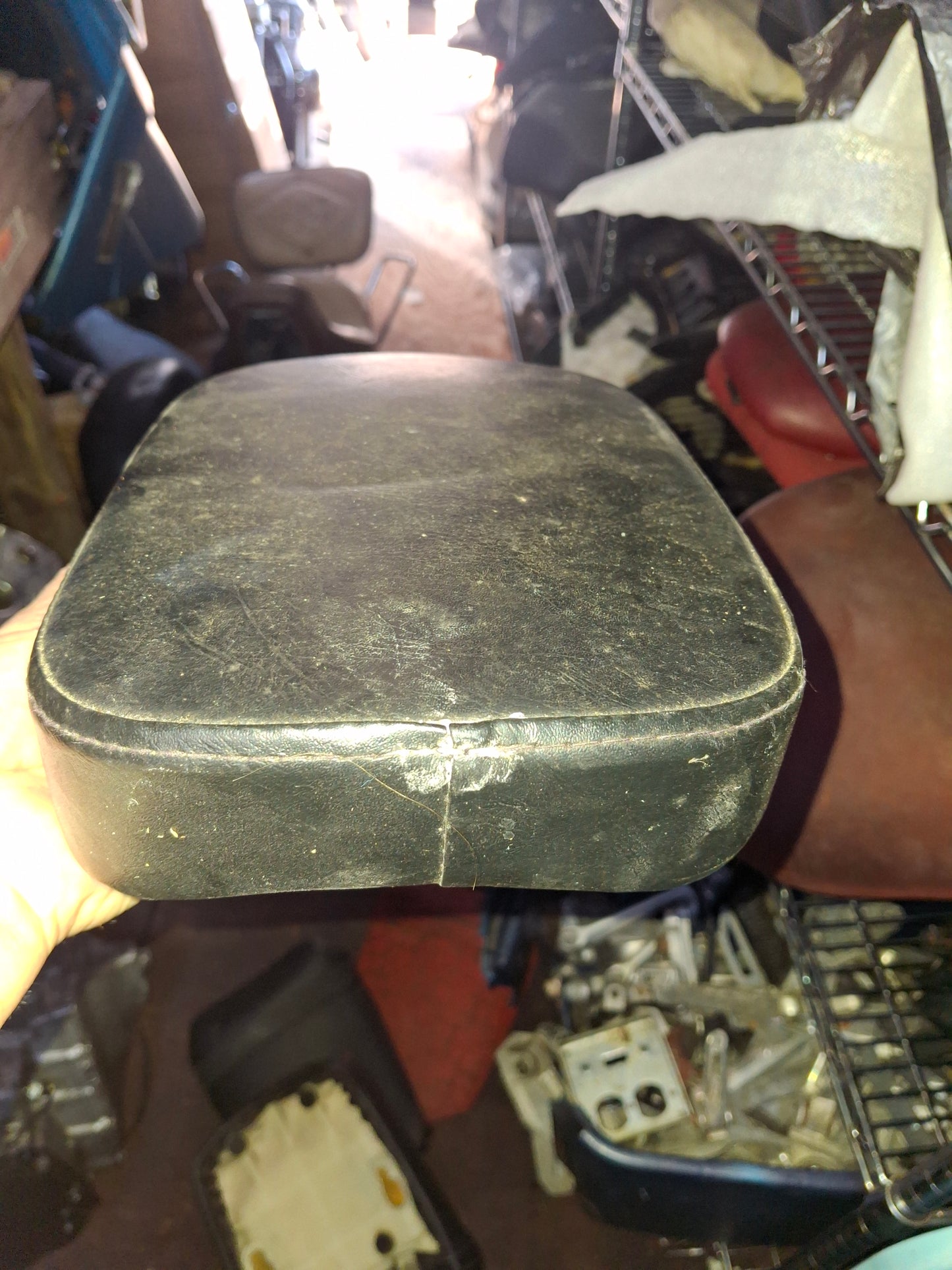 Motorcycle Stick On Suction Rear Seat Pad Pillion Honda Yamaha Kawasaki Harley Suzuki