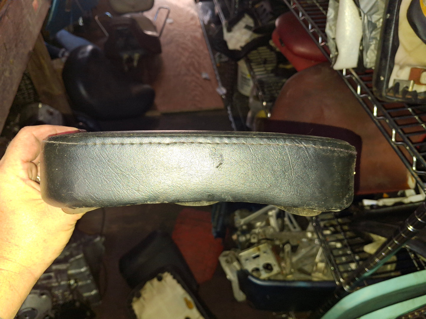 Motorcycle Stick On Suction Rear Seat Pad Pillion Honda Yamaha Kawasaki Harley Suzuki