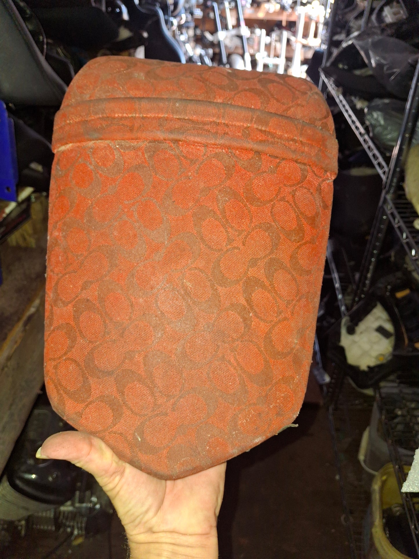 04-06 Yamaha R1 Rear Seat Passenger Pad OEM Y5VY recovered