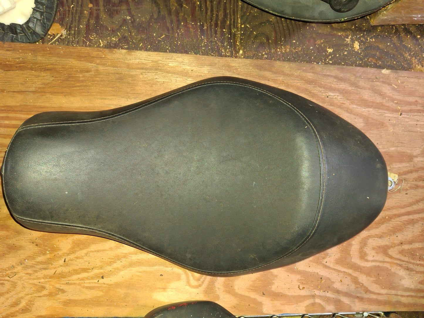 Harley Davidson Sportster 883 1200 Front Seat Driver Rider Pad Pillion Sporty XL OEM