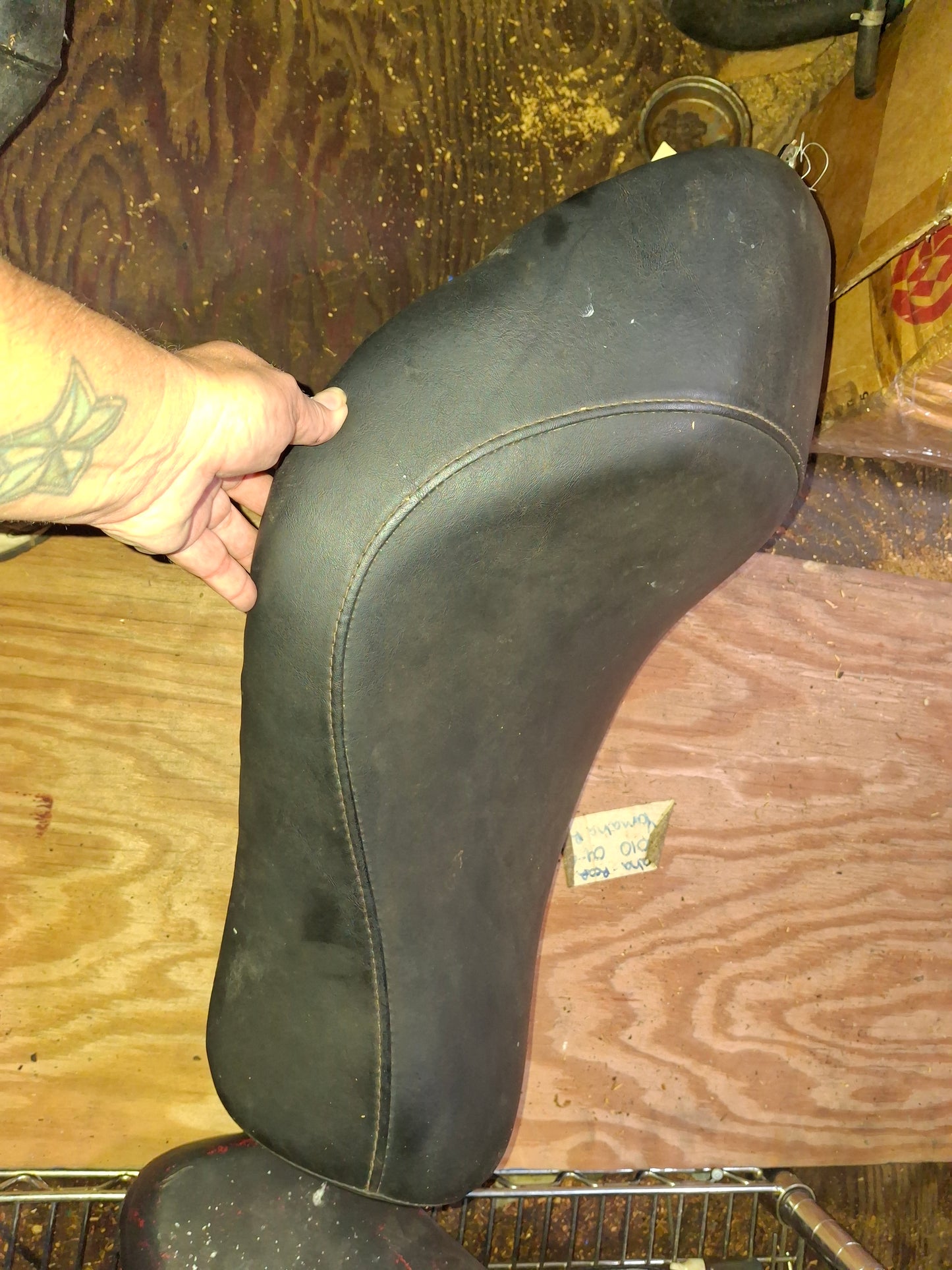 Harley Davidson Sportster 883 1200 Front Seat Driver Rider Pad Pillion Sporty XL OEM