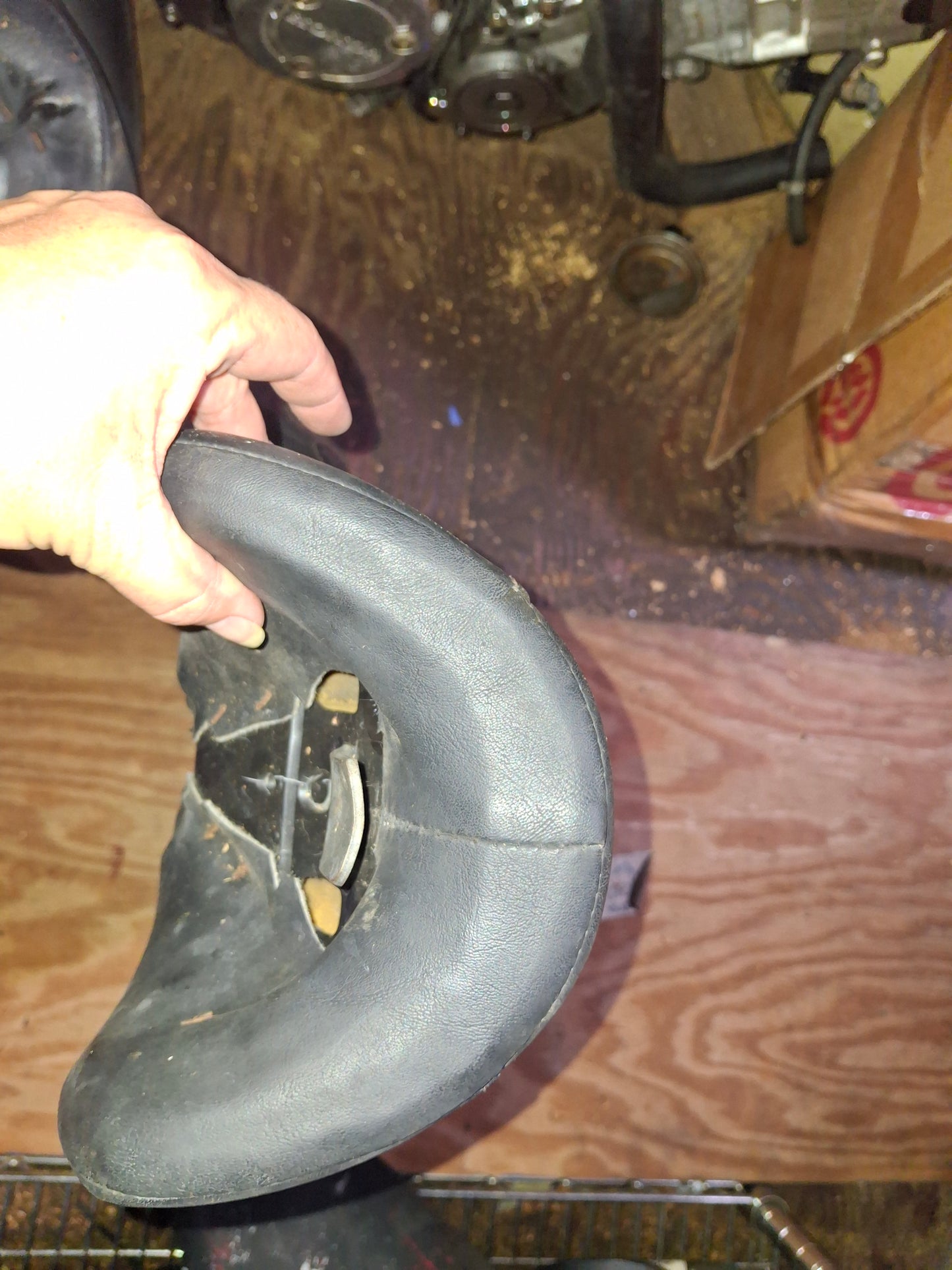 Harley Davidson Sportster 883 1200 Front Seat Driver Rider Pad Pillion Sporty XL OEM