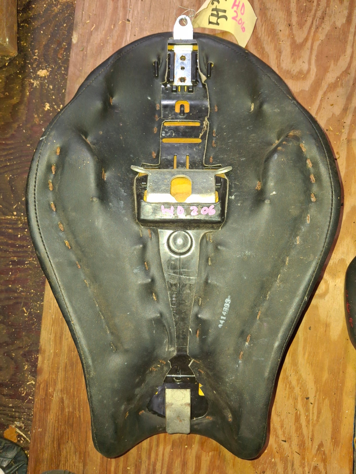 Harley Davidson Sportster 883 1200 Front Seat Driver Rider Pad Pillion Sporty XL OEM