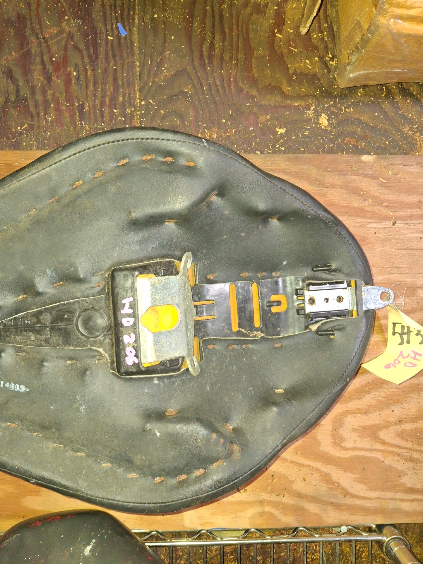 Harley Davidson Sportster 883 1200 Front Seat Driver Rider Pad Pillion Sporty XL OEM