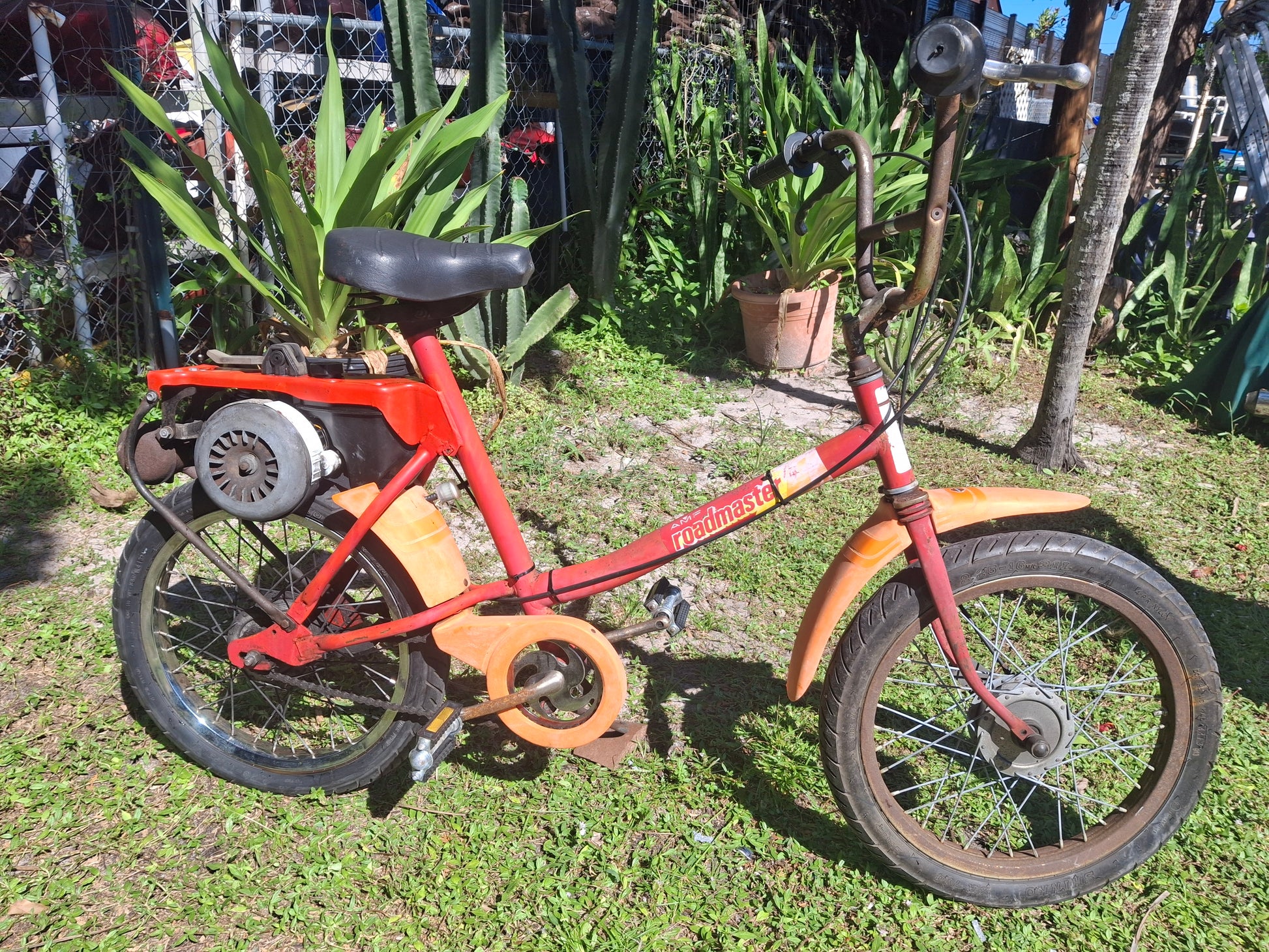 AMF Roadmaster (Harley Davidson) Motorized Bicycle Moped – Pompano Pats