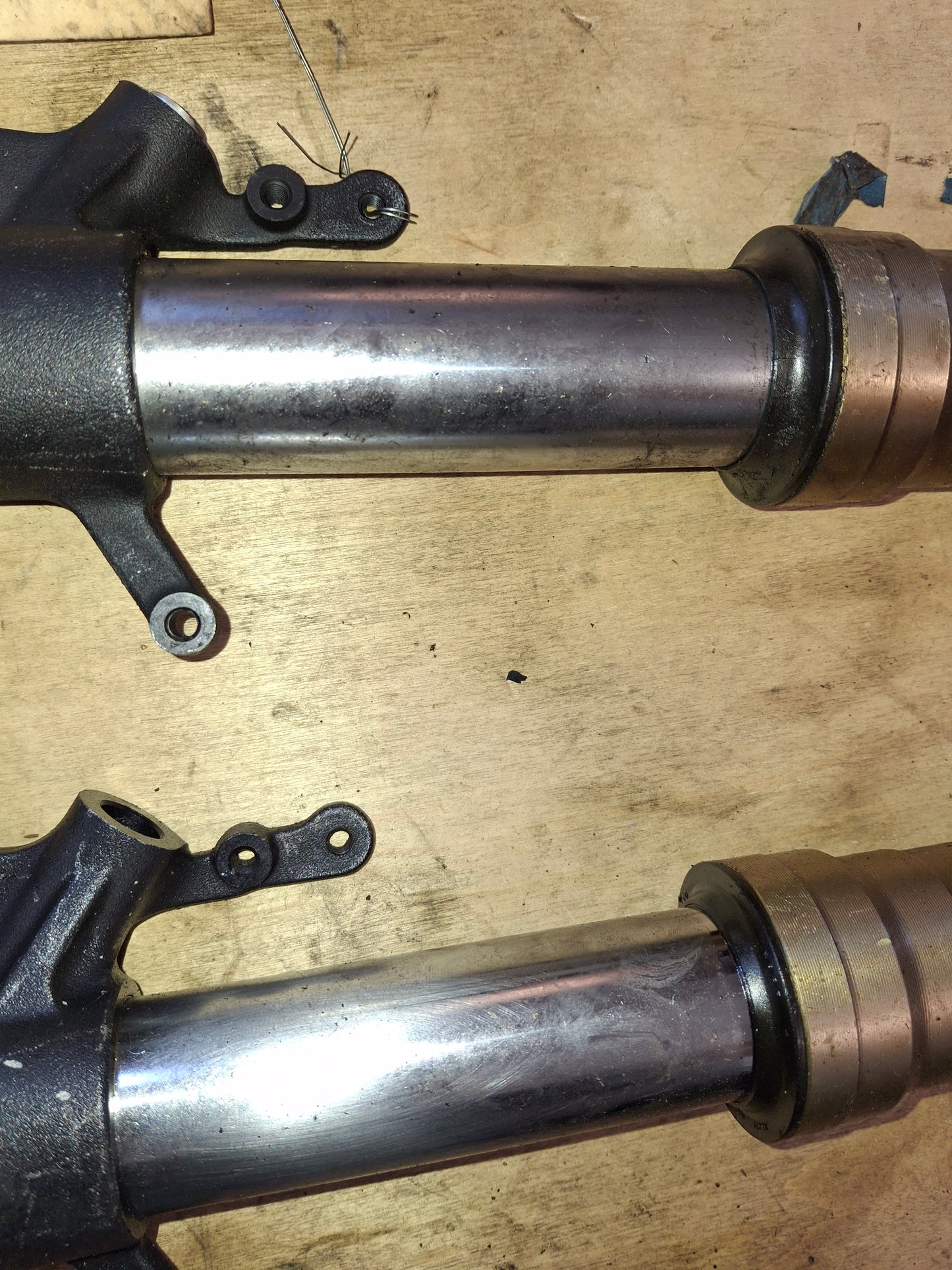 06 07 Suzuki GSXR 600 750 Front Forks Shocks Suspension GSXR600 GSXR750 S3751