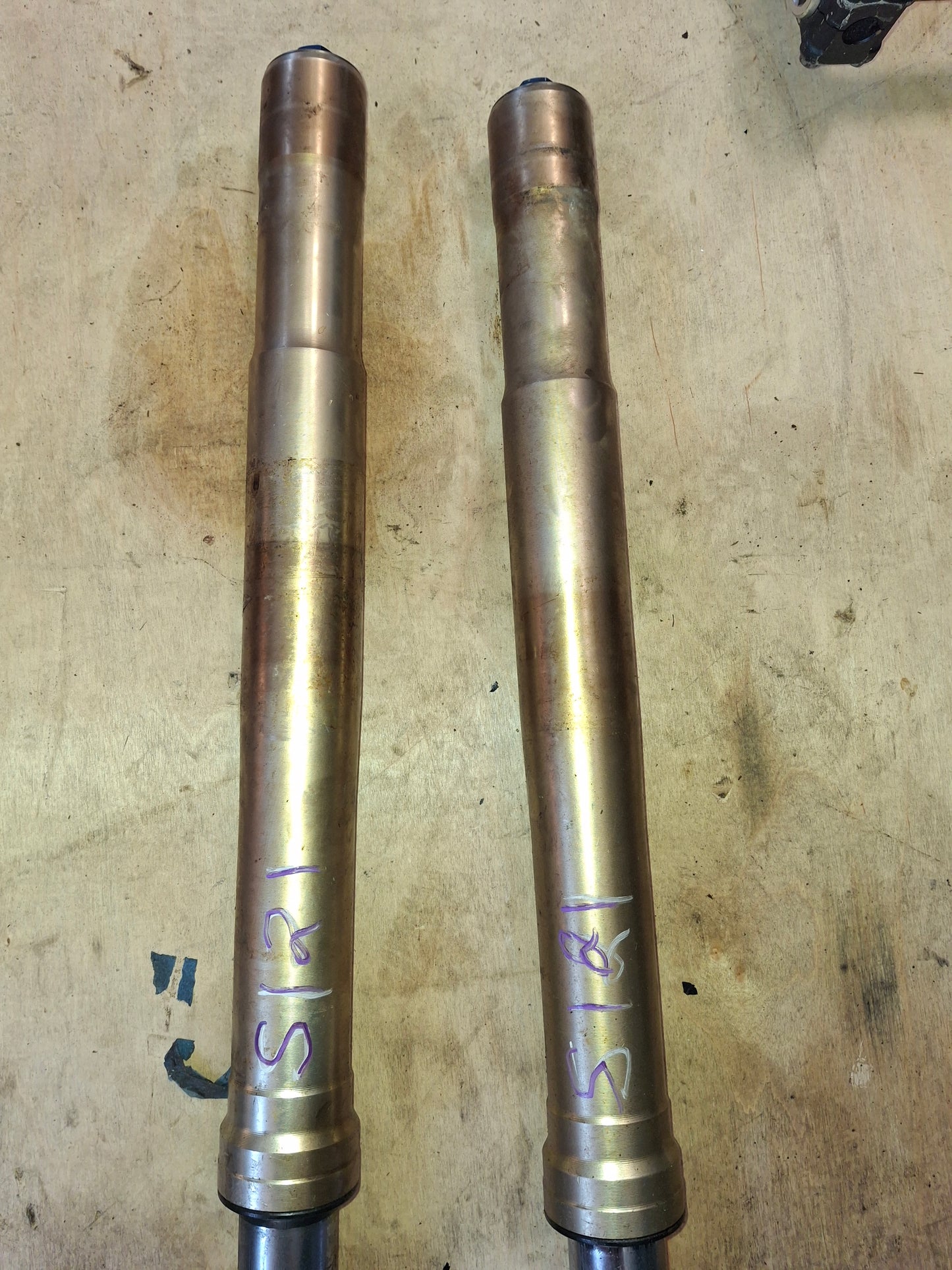 06 07 Suzuki GSXR 600 750 Front Forks Shocks Suspension GSXR600 GSXR750 S3751