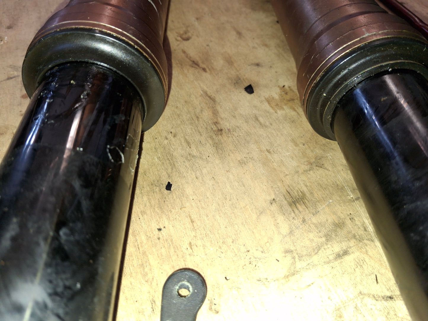 05 06 Suzuki GSXR 1000 Forks Front End Suspension For K5 K6 GSXR1000 1 Caliper