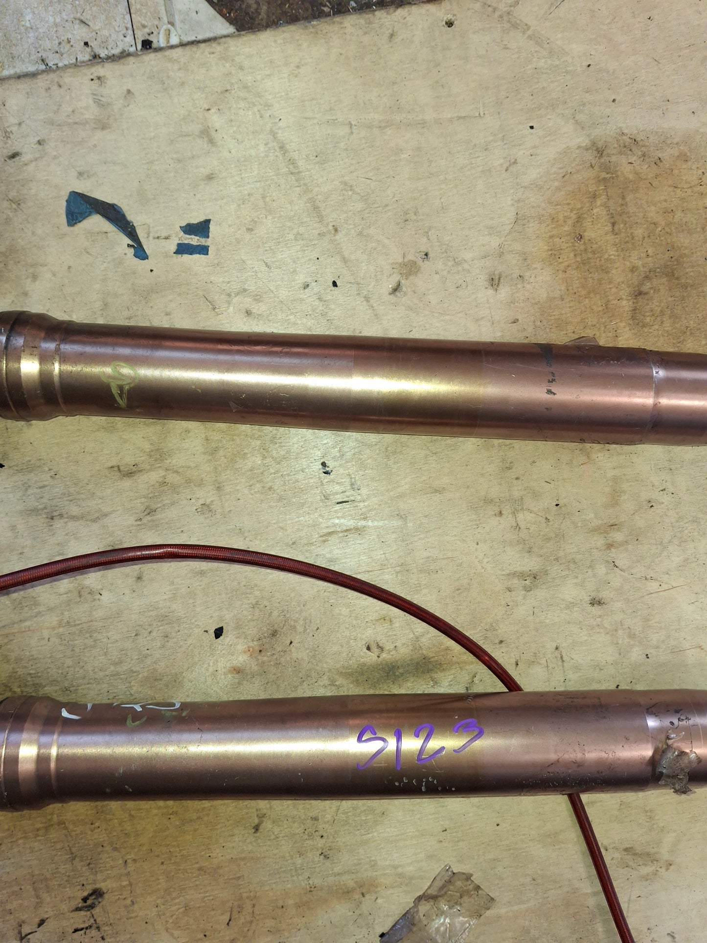 05 06 Suzuki GSXR 1000 Forks Front End Suspension For K5 K6 GSXR1000 1 Caliper