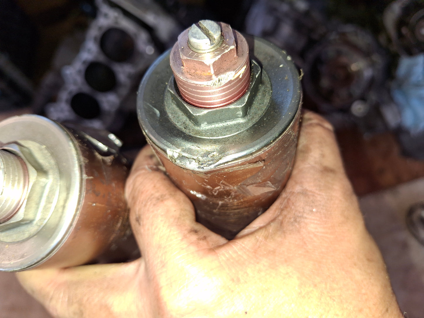 05 06 Suzuki GSXR 1000 Forks Front End Suspension For K5 K6 GSXR1000 1 Caliper