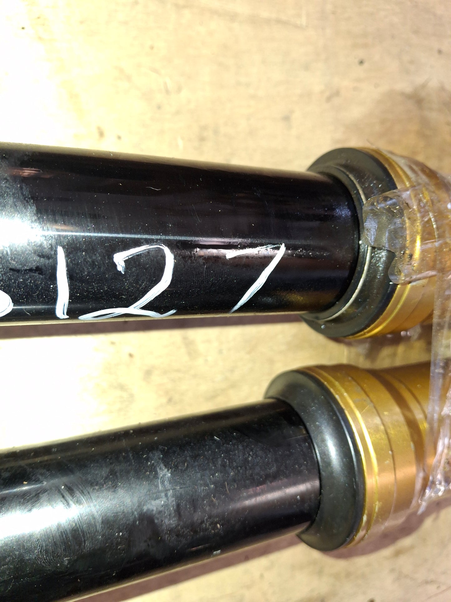 03 04 Suzuki GSXR 1000 Forks Front End Suspension K3 K4 GSXR1000