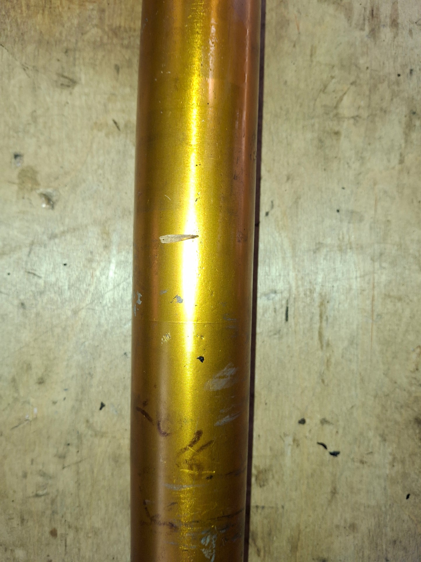 08-16 Yamaha R6 Left Front Fork Bent For Parts 2CX00 2C000 L2 YZF 600 - Free Shipping