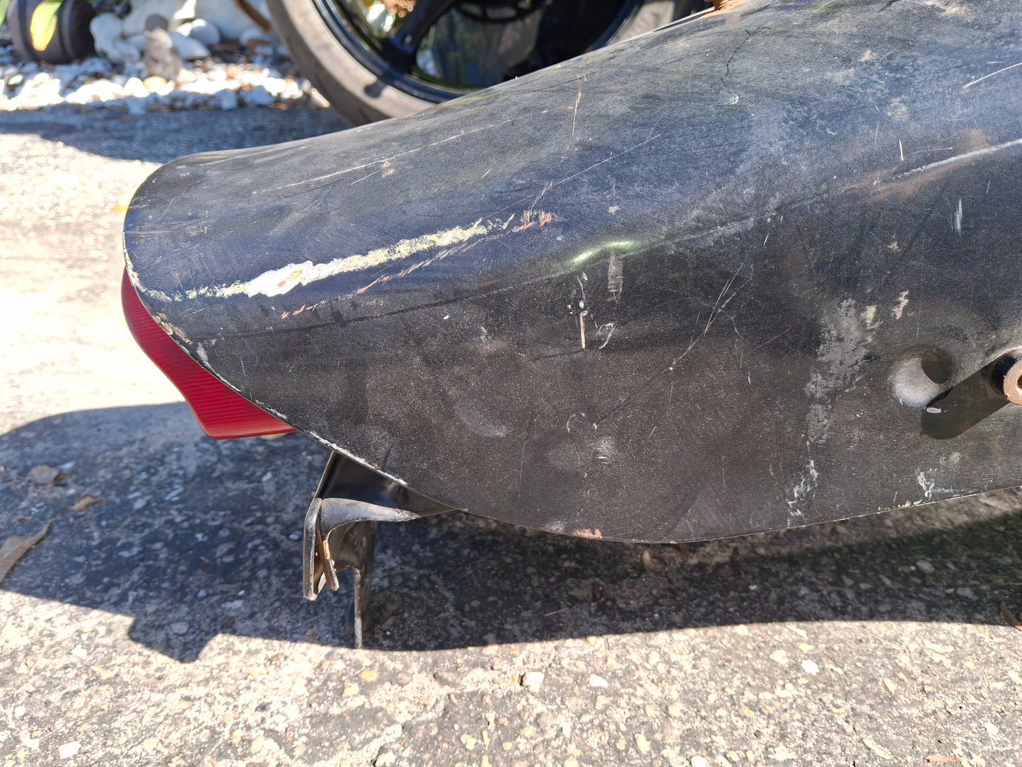 Honda Shadow 1100 Rear Fender w Tail Light VT1100 VT 1100 Taillight