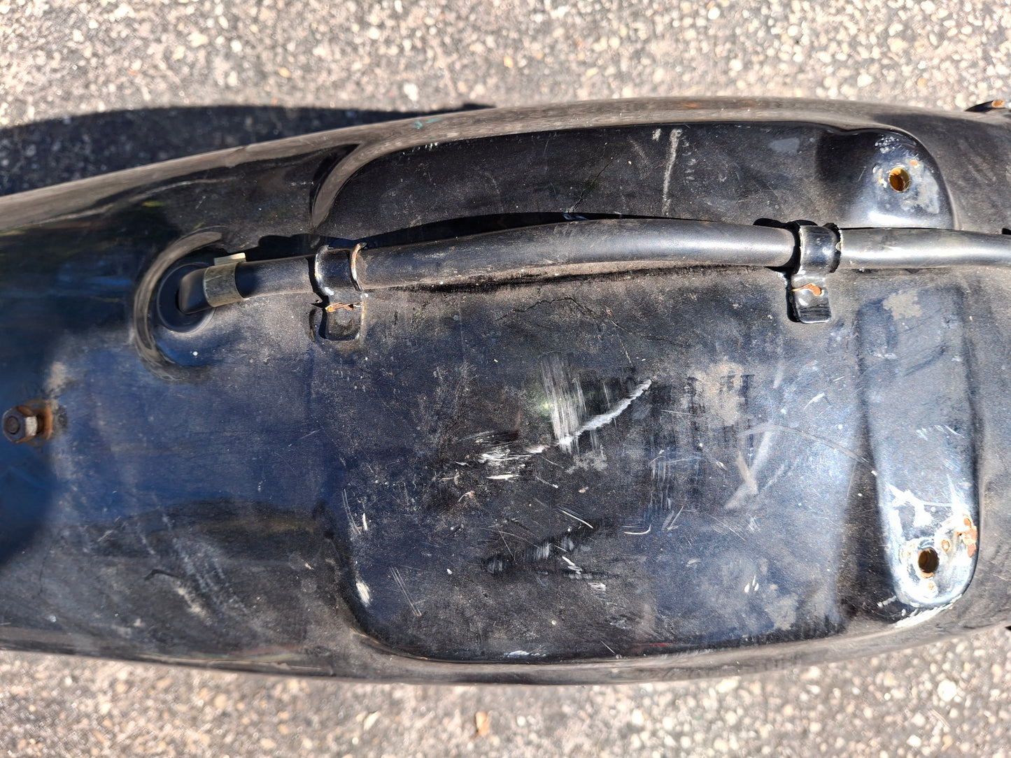 Honda Shadow 1100 Rear Fender w Tail Light VT1100 VT 1100 Taillight