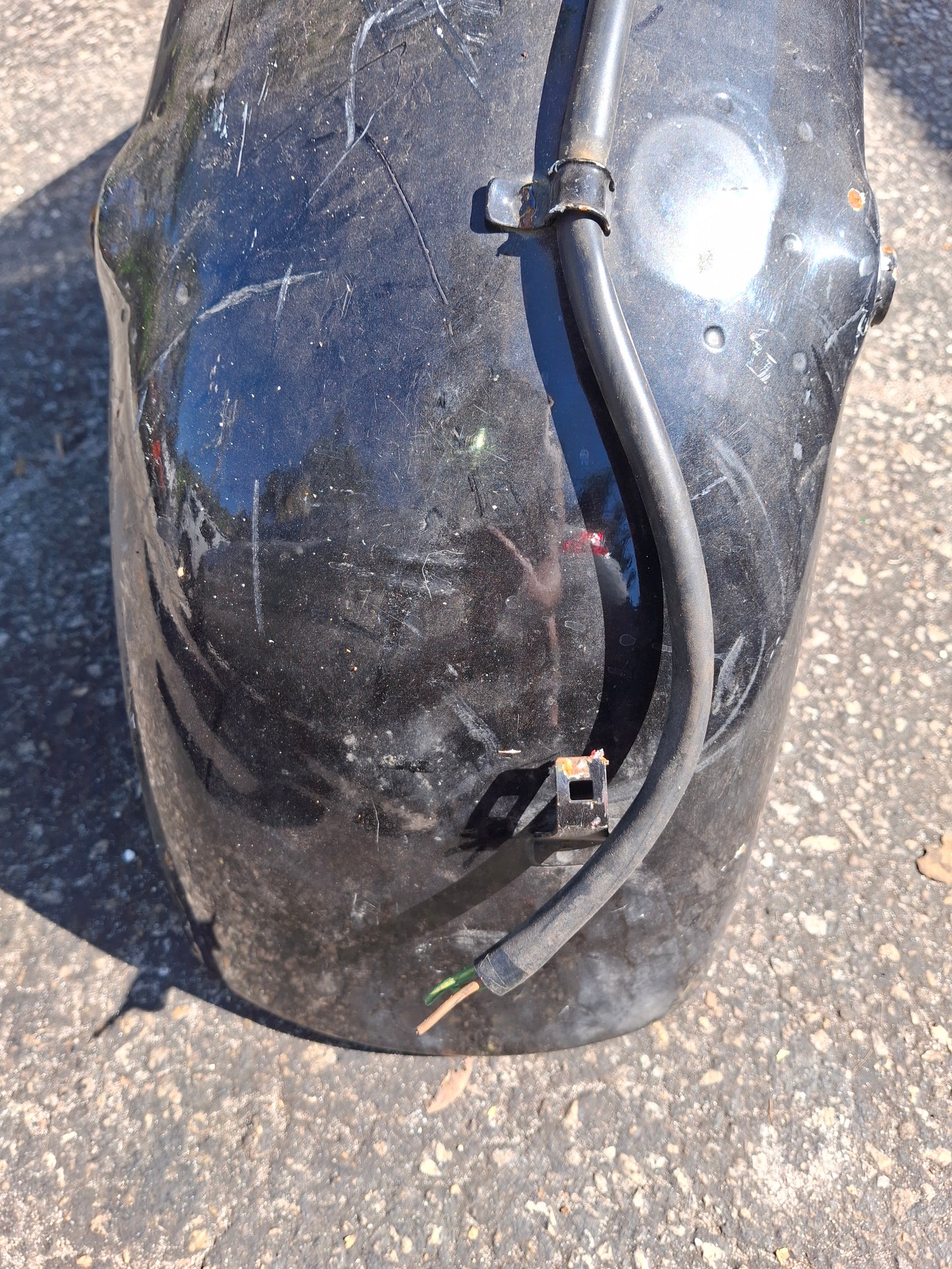 Honda Shadow 1100 Rear Fender w Tail Light VT1100 VT 1100 Taillight