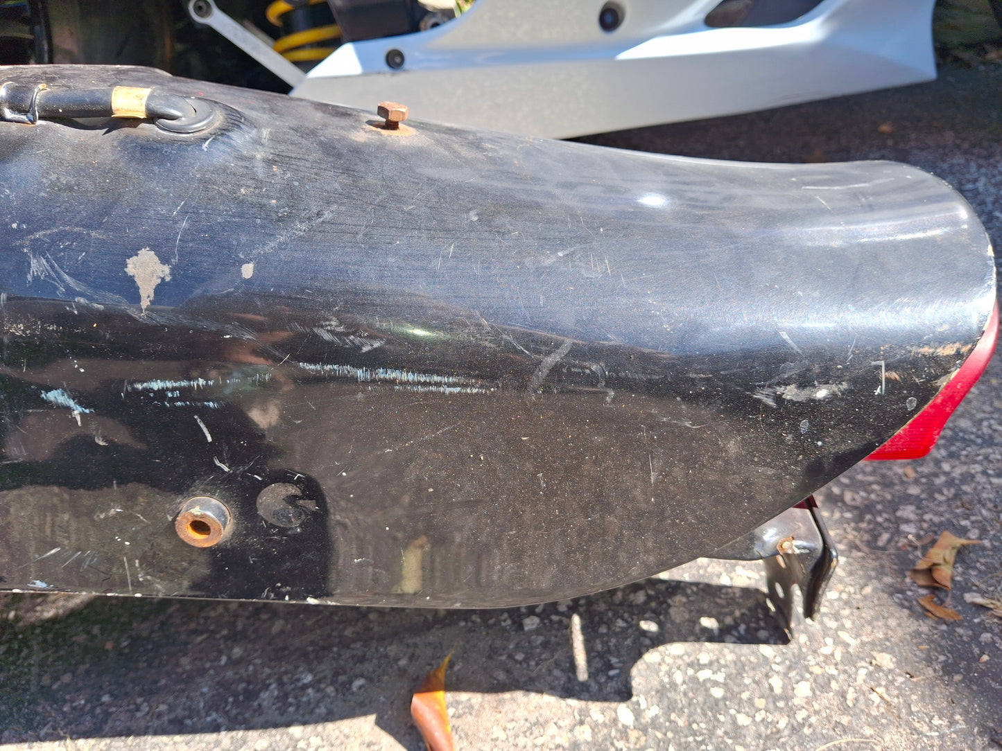 Honda Shadow 1100 Rear Fender w Tail Light VT1100 VT 1100 Taillight