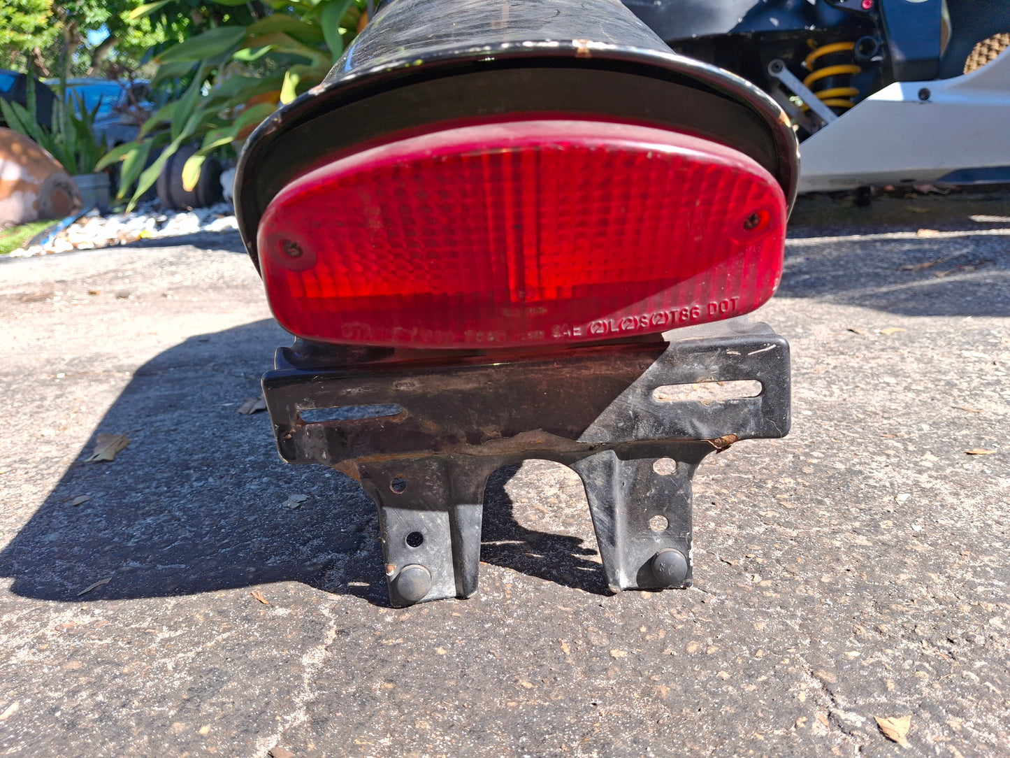 Honda Shadow 1100 Rear Fender w Tail Light VT1100 VT 1100 Taillight