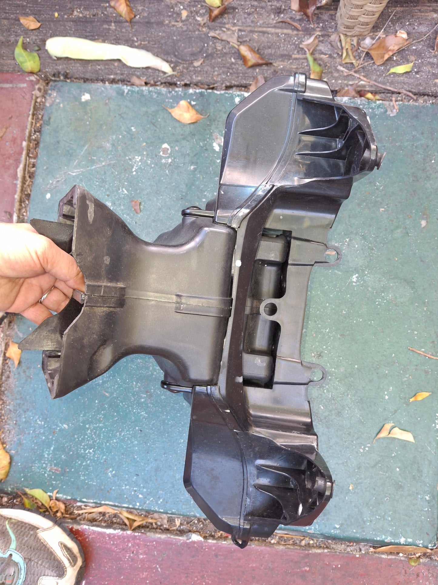 Honda CBR600RR Ram Air Duct Intake Tube & Upper Stay Bracket Fit For 07-12 2011