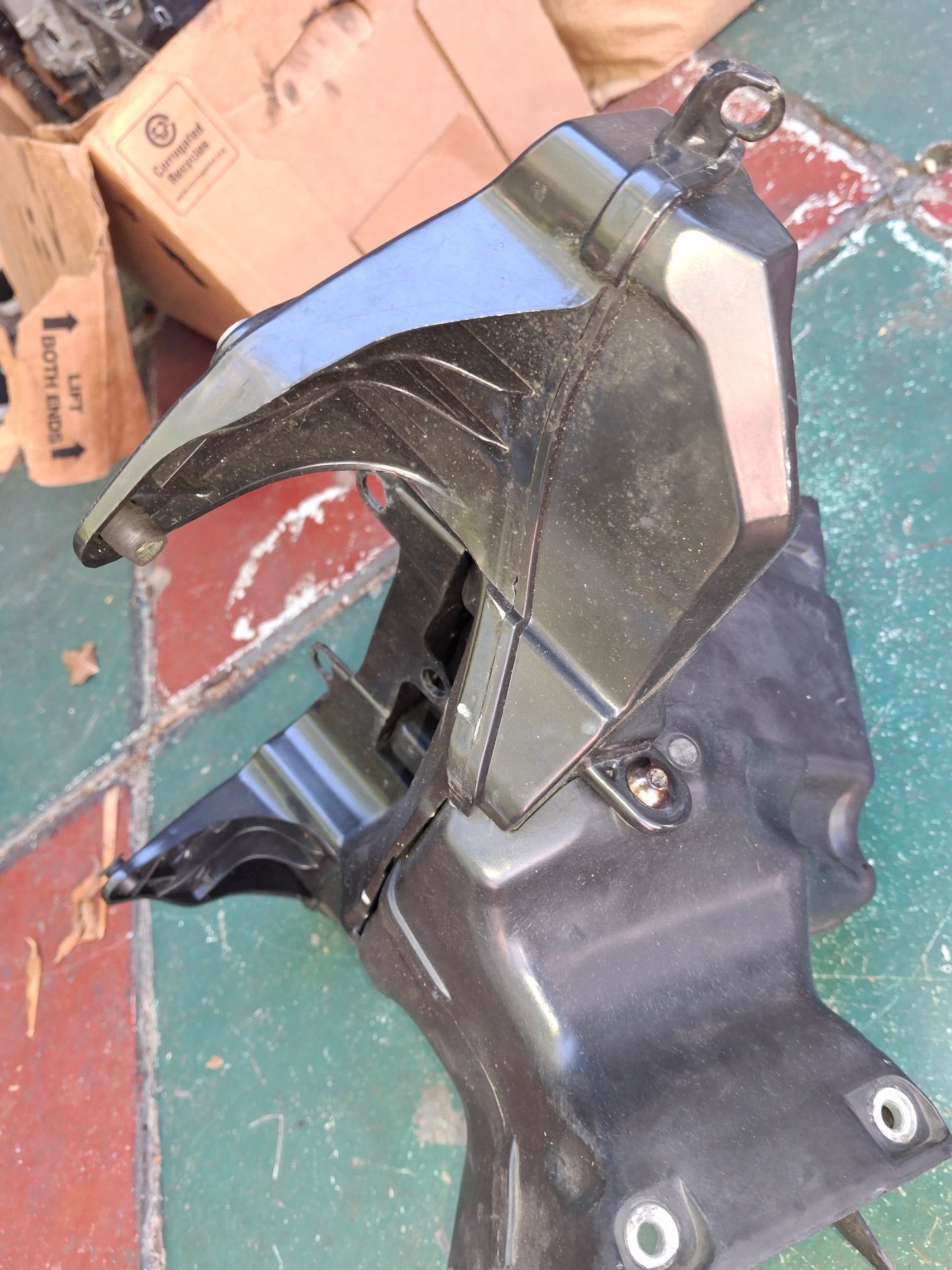 Honda CBR600RR Ram Air Duct Intake Tube & Upper Stay Bracket Fit For 07-12 2011