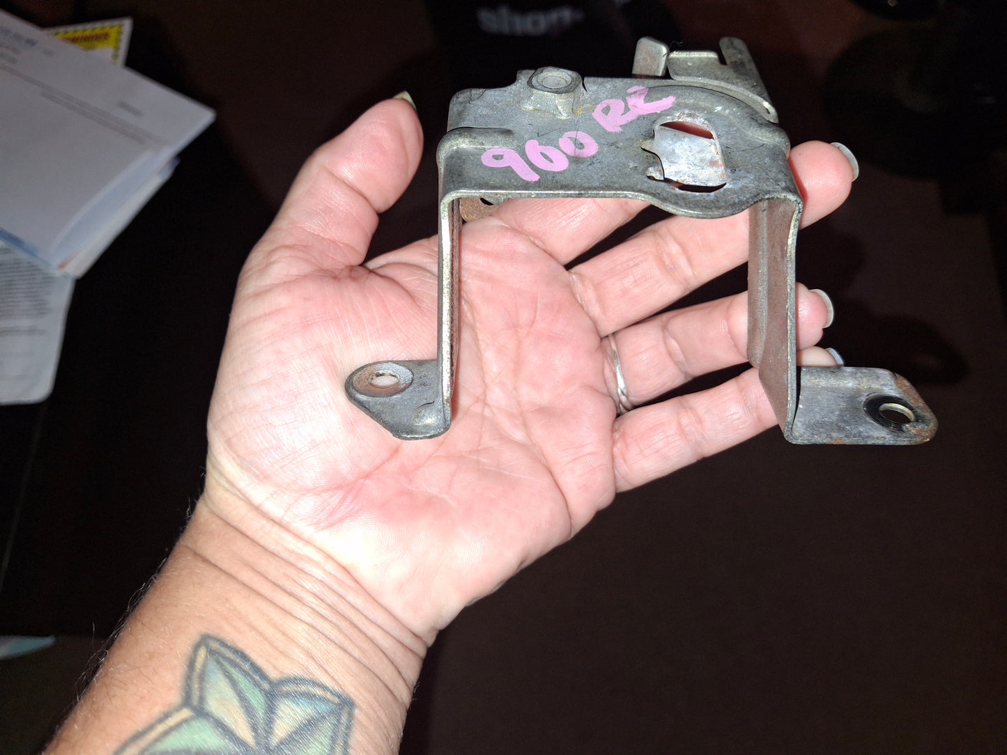 Honda CBR900RR Seat Latch 900RR Seat Lock Stay CBR 900 RR Part # 77233-MAS-E00