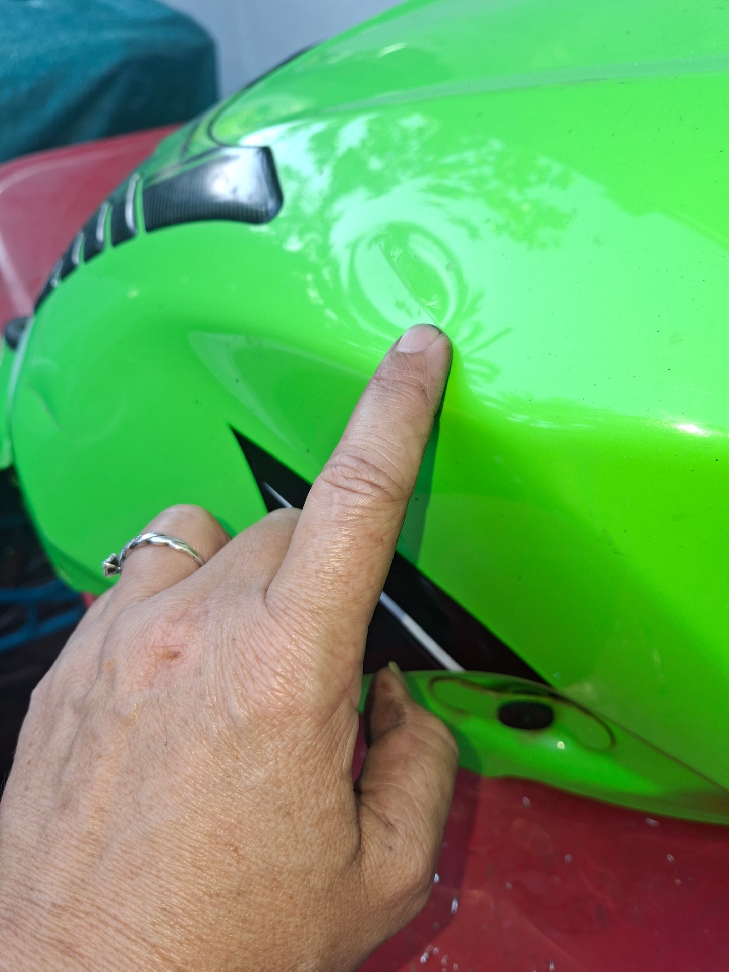 13 - 17 Kawasaki Ninja 300 Gas Tank Fuel Petrol Cell Ninja300 EX300