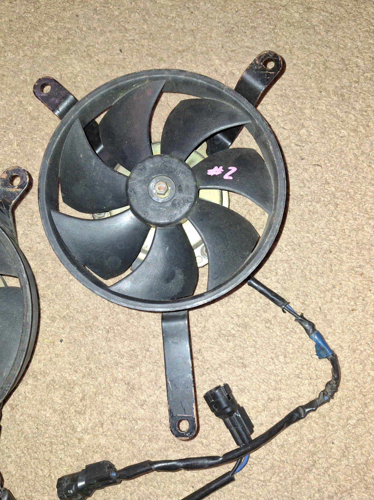 OEM 03 04 05 06 Honda CBR600RR Radiator Fan 600RR Cooling Fan Coolant Fan 1 Fan