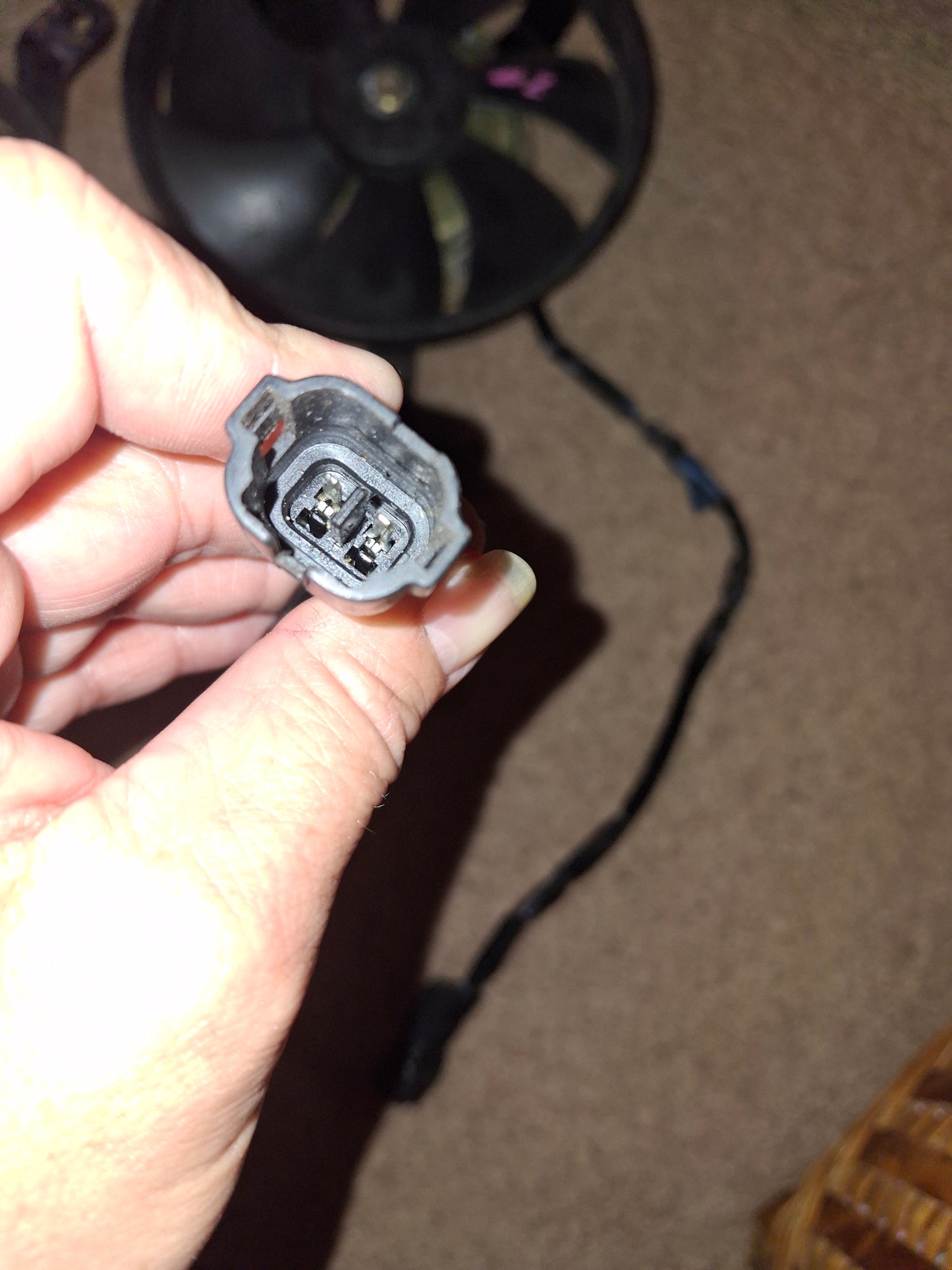 OEM 03 04 05 06 Honda CBR600RR Radiator Fan 600RR Cooling Fan Coolant Fan 1 Fan