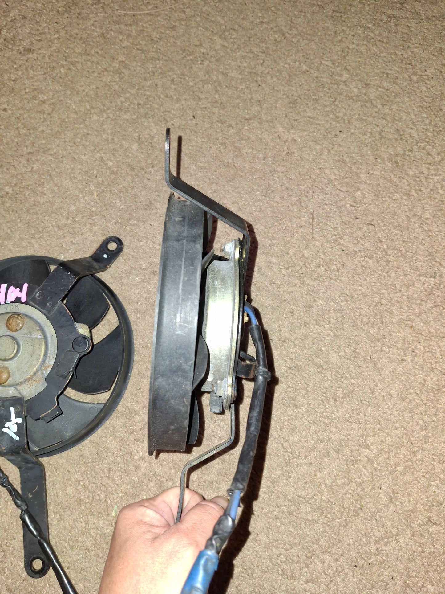 OEM 03 04 05 06 Honda CBR600RR Radiator Fan 600RR Cooling Fan Coolant Fan 1 Fan