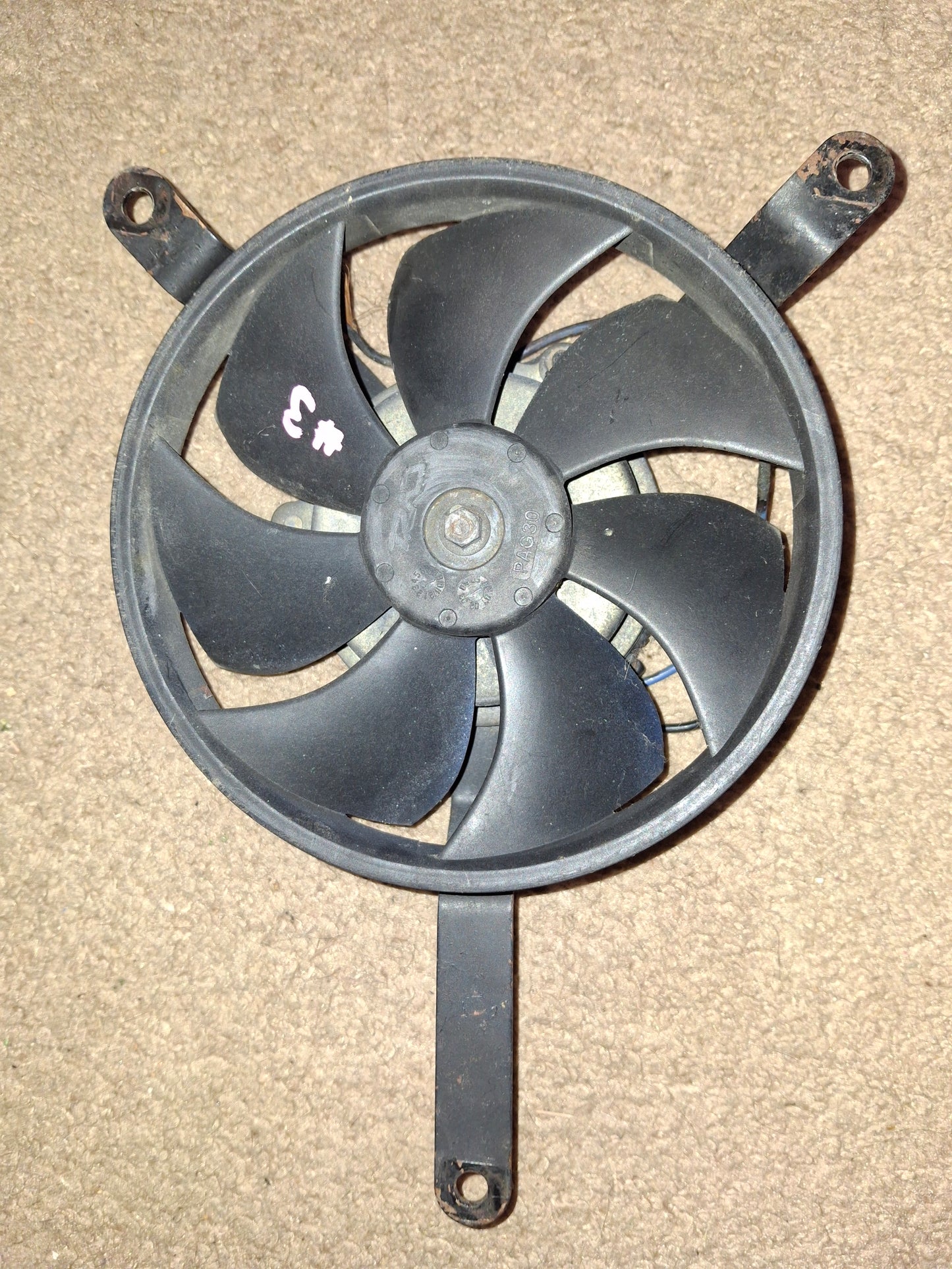 OEM 03 04 05 06 Honda CBR600RR Radiator Fan 600RR Cooling Fan Coolant Fan