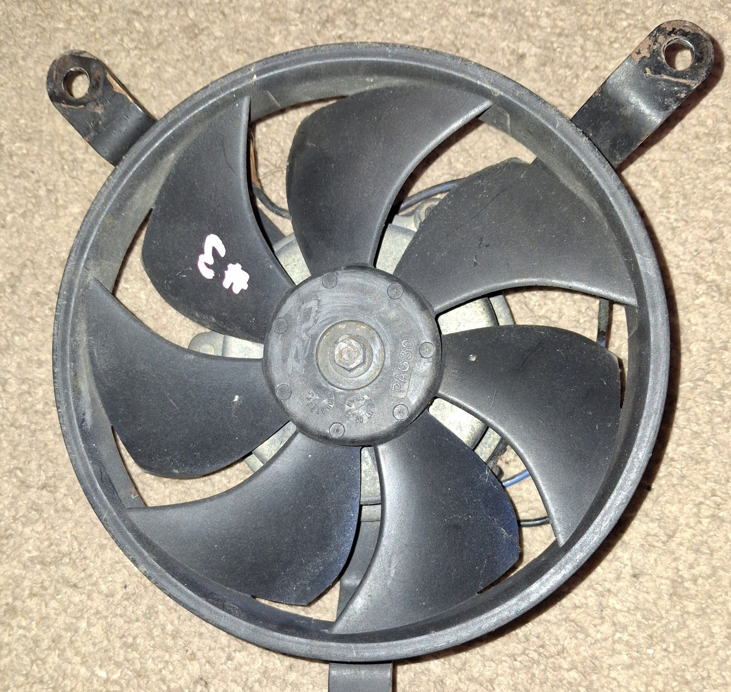 OEM 03 04 05 06 Honda CBR600RR Radiator Fan 600RR Cooling Fan Coolant Fan